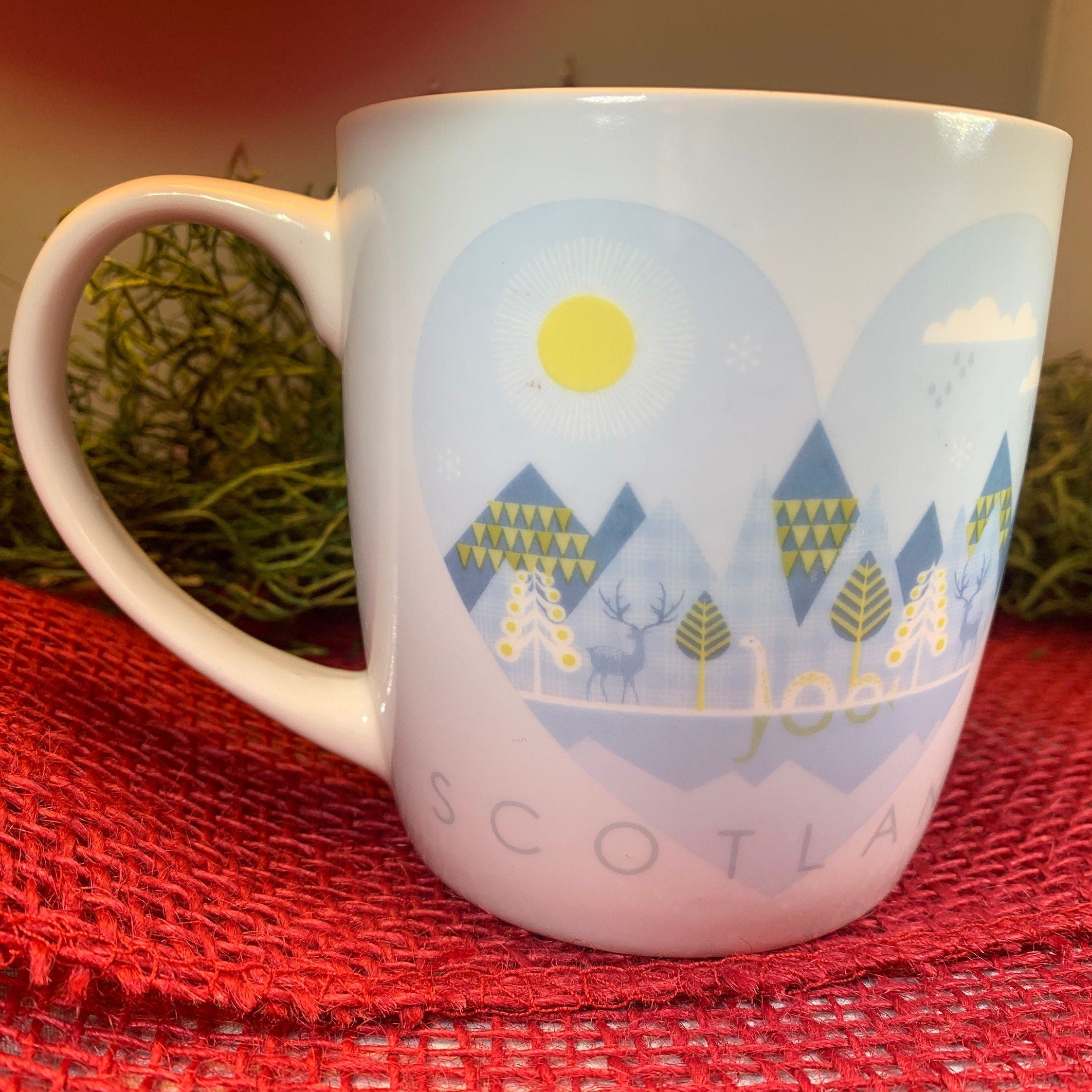 I Love Scotland Mug