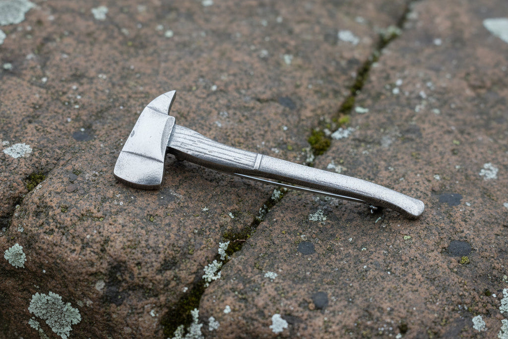 Fireman's Axe Kilt Pin - Handmade in Scotland