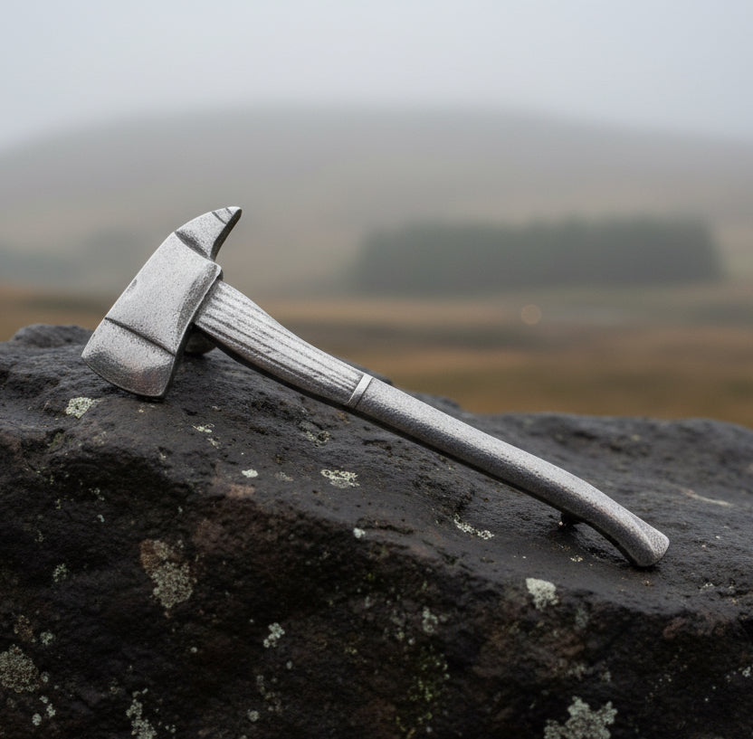 Fireman's Axe Kilt Pin - Handmade in Scotland