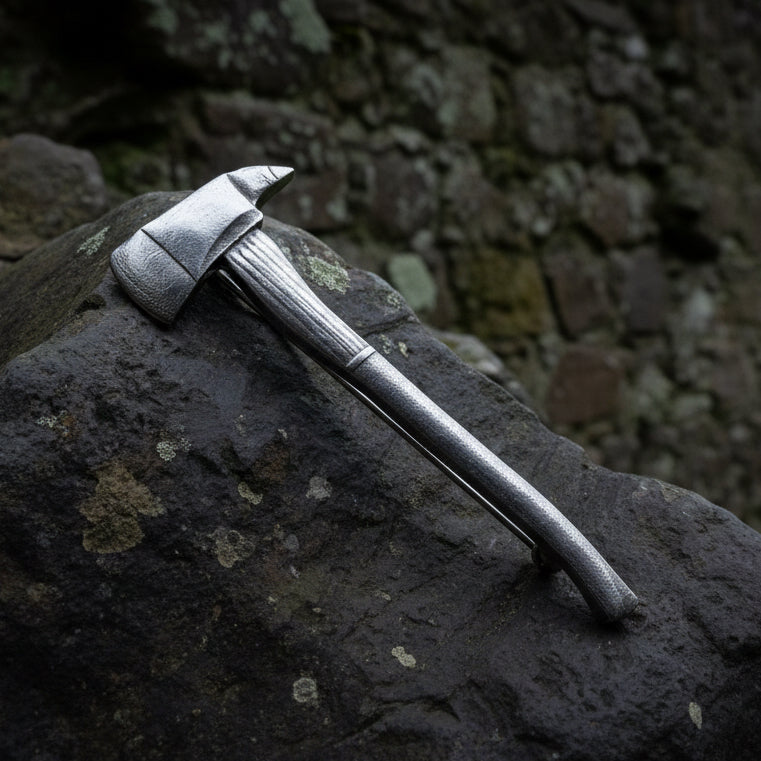 Fireman's Axe Kilt Pin - Handmade in Scotland