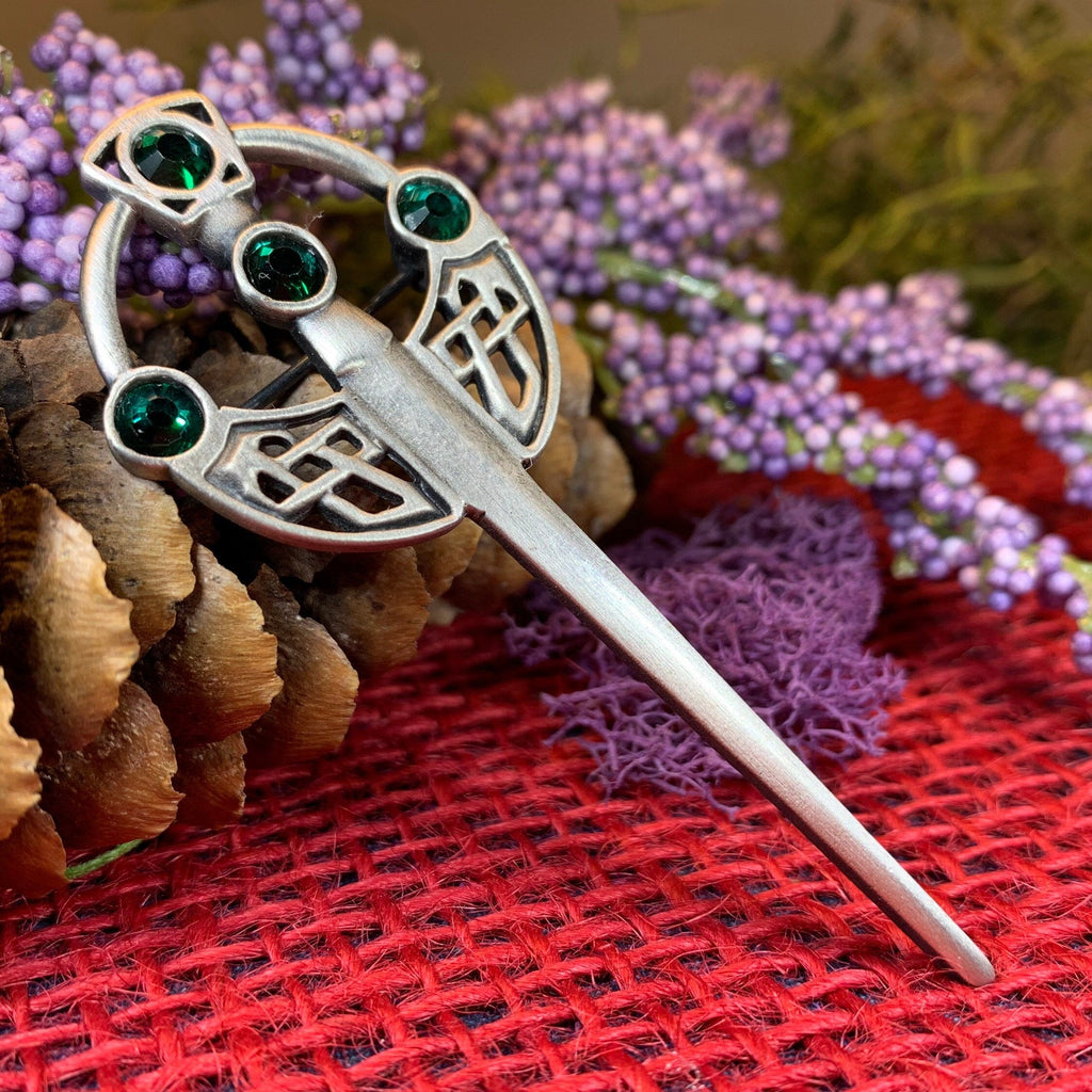 Penannular Celtic Kilt Pin - Handmade in Scotland