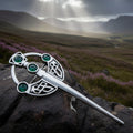Penannular Celtic Kilt Pin - Handmade in Scotland