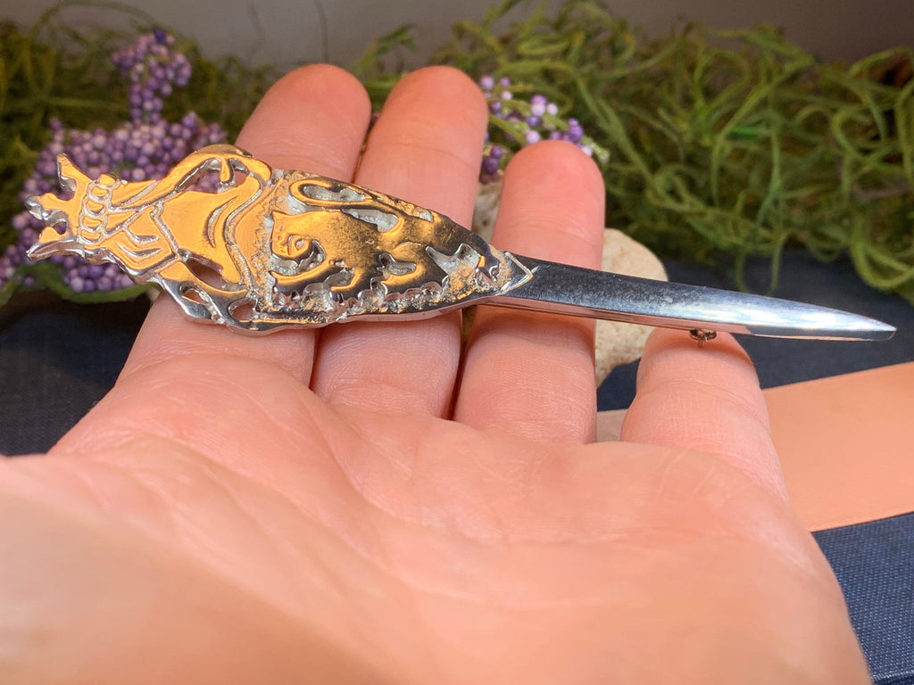 Lion Sword Kilt Pin- Handmade in Scotland