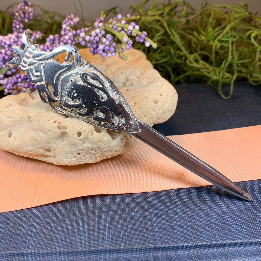 Lion Sword Kilt Pin- Handmade in Scotland