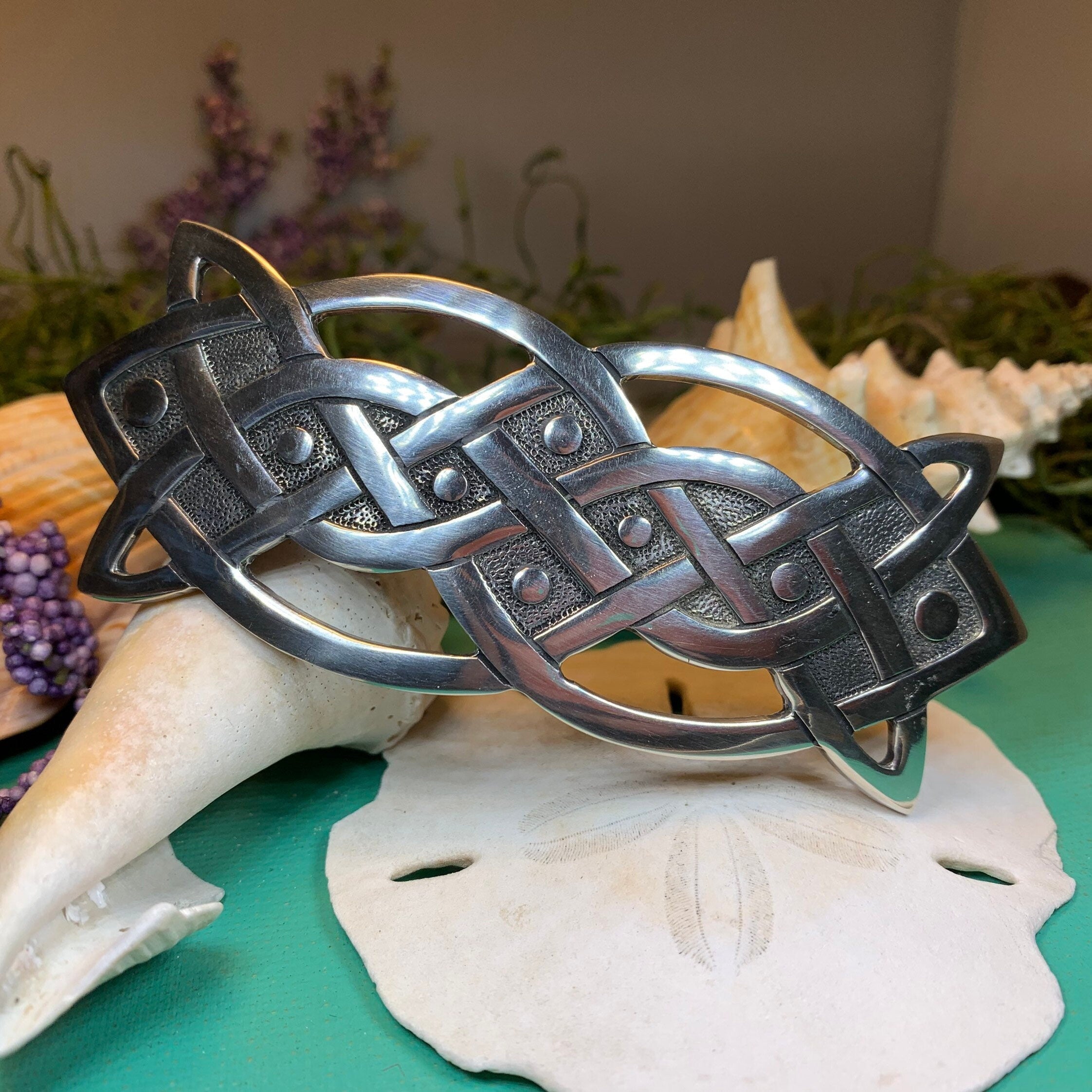 Celtic Virtue Knot Hair Clip for Women