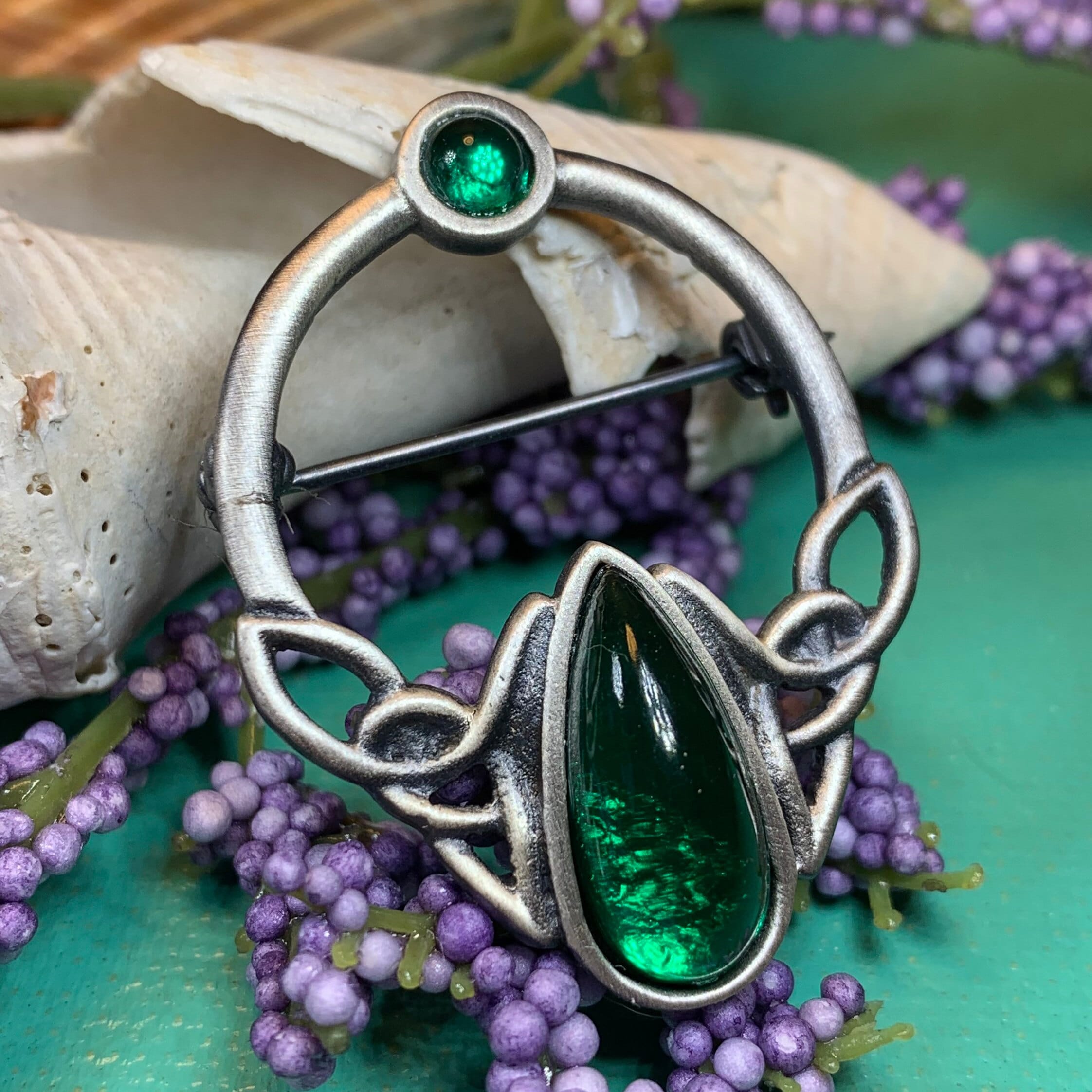 Fiona Celtic Knot Brooch - Handmade in Scotland