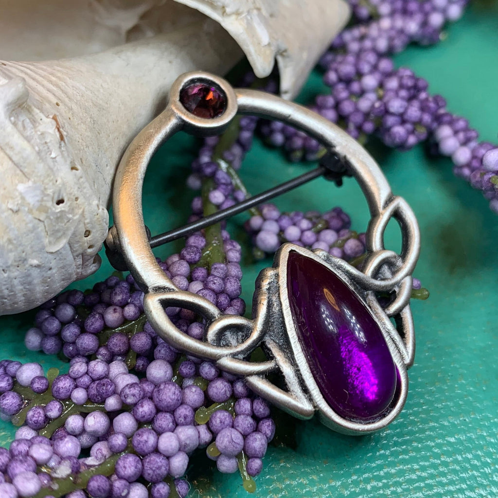 Fiona Celtic Knot Brooch - Handmade in Scotland