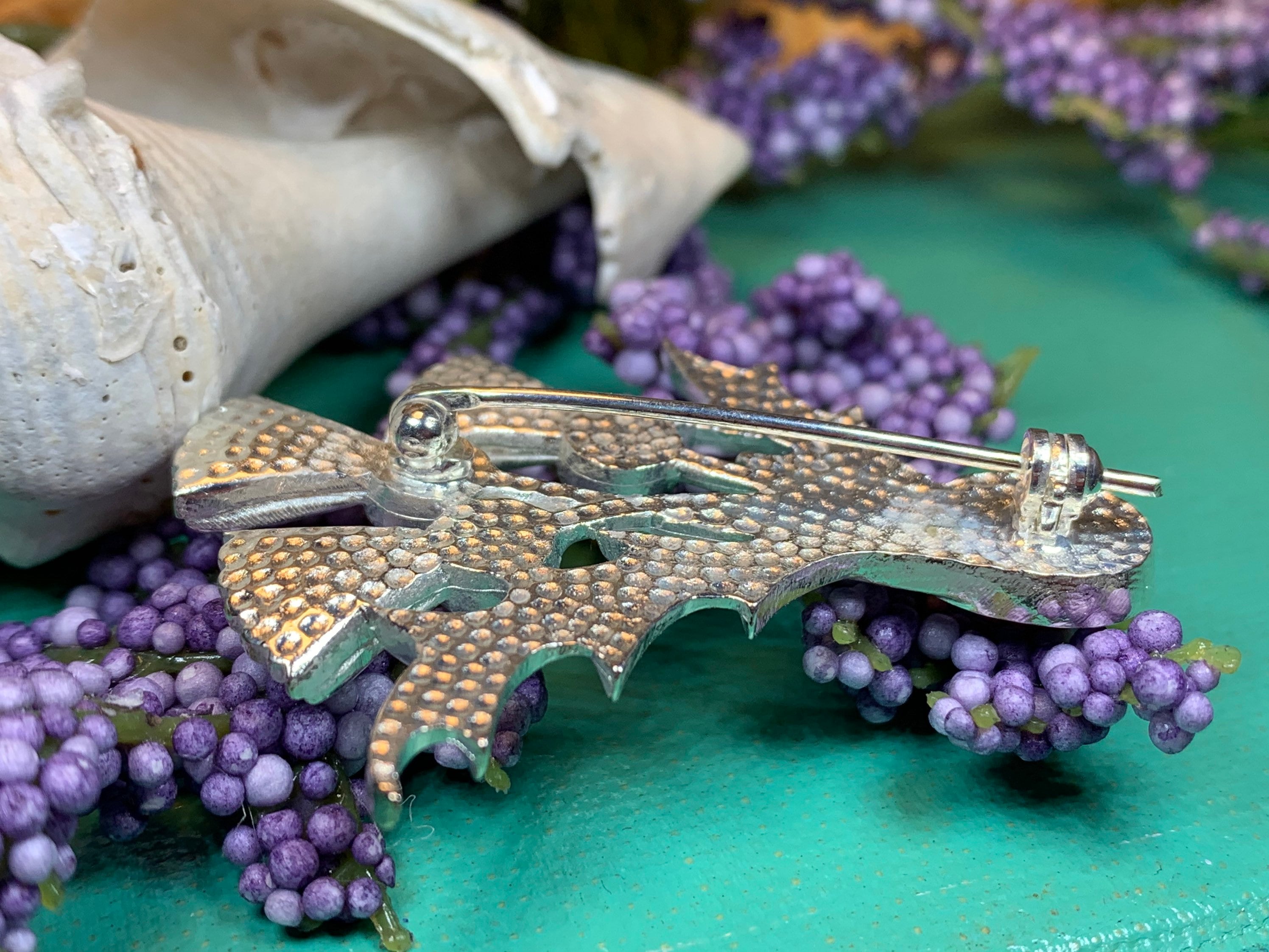 Montrose Thistle Brooch - Handmade in Scotland