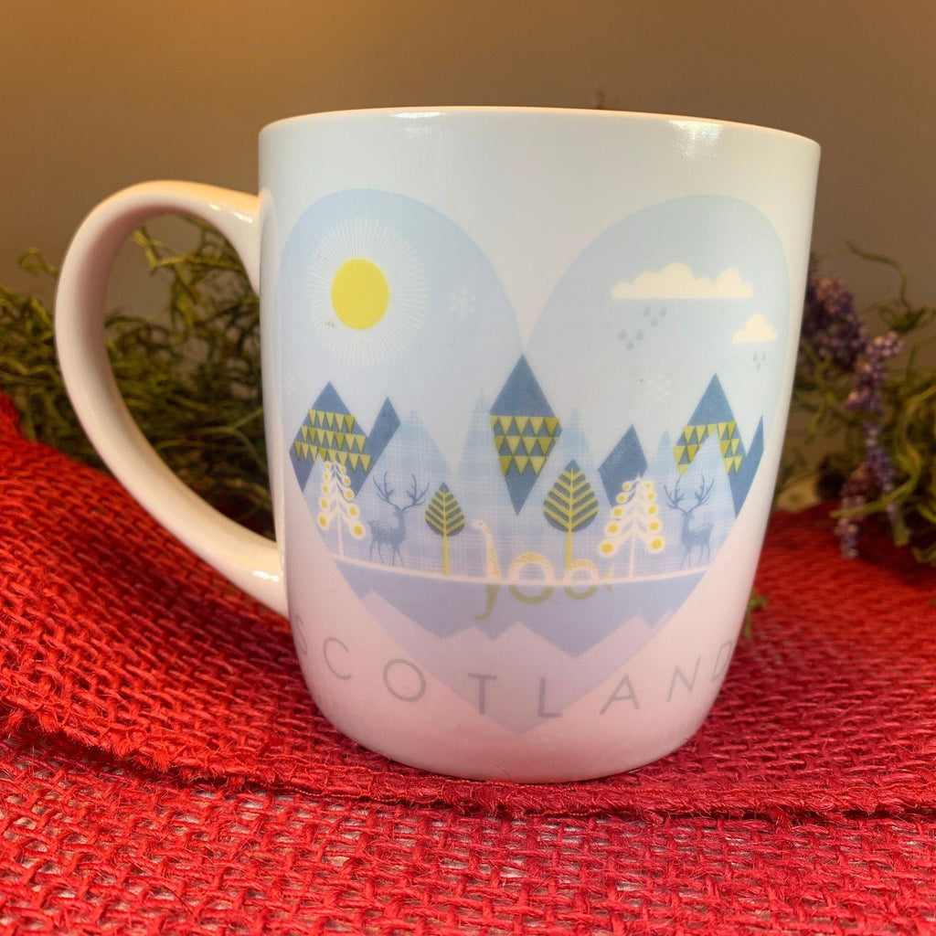 I Love Scotland Mug
