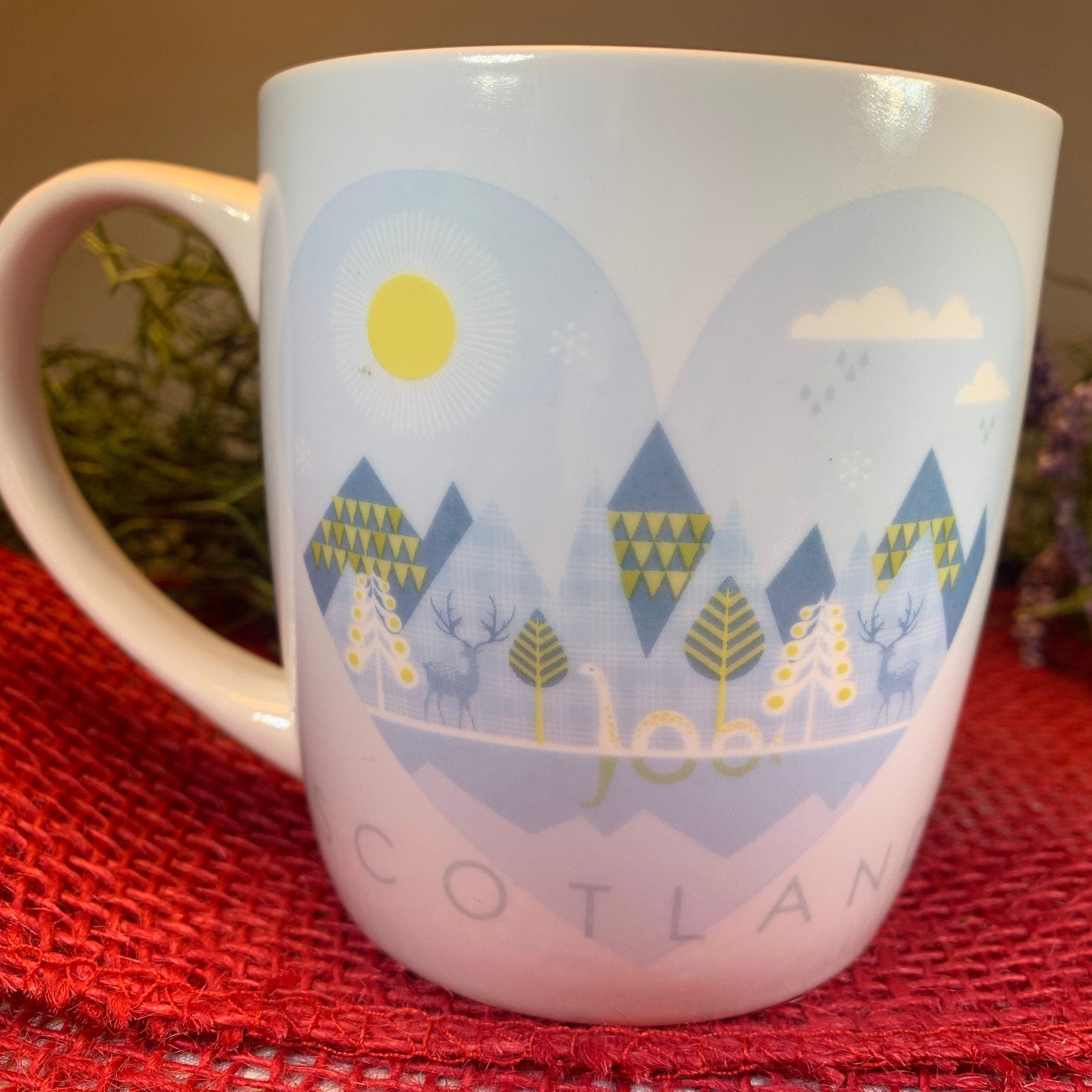 I Love Scotland Mug