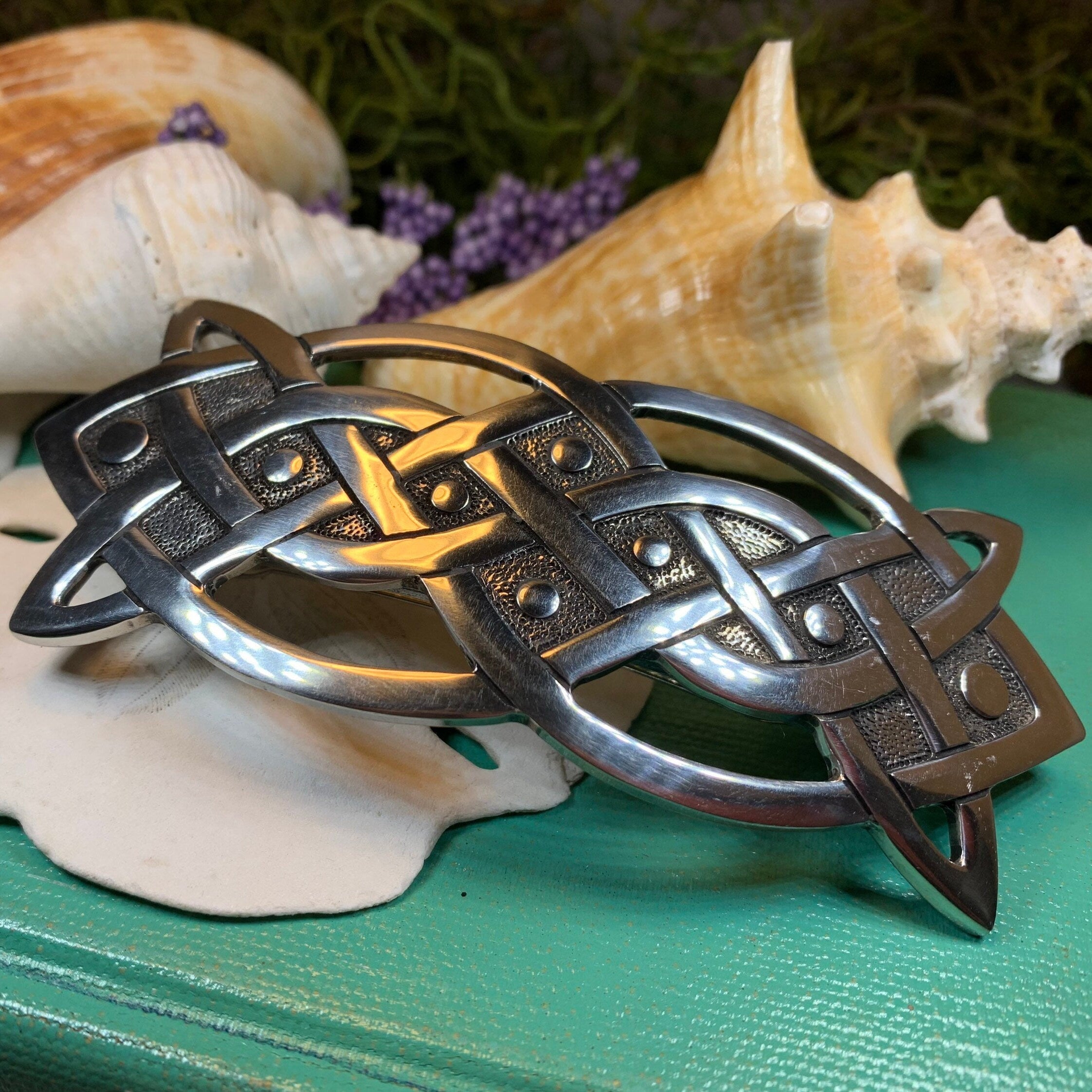 Celtic Virtue Knot Hair Clip for Women