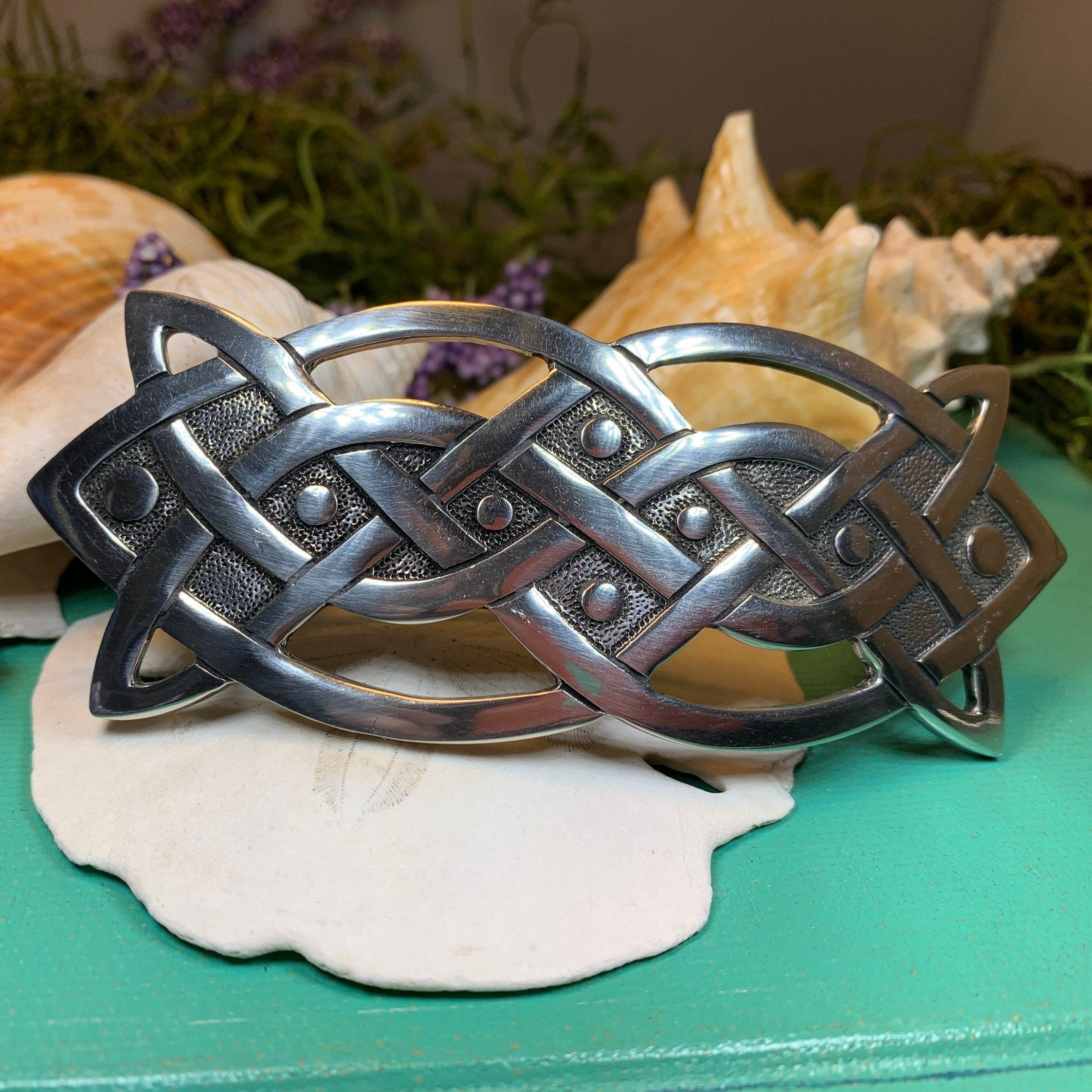 Celtic Virtue Knot Hair Clip for Women
