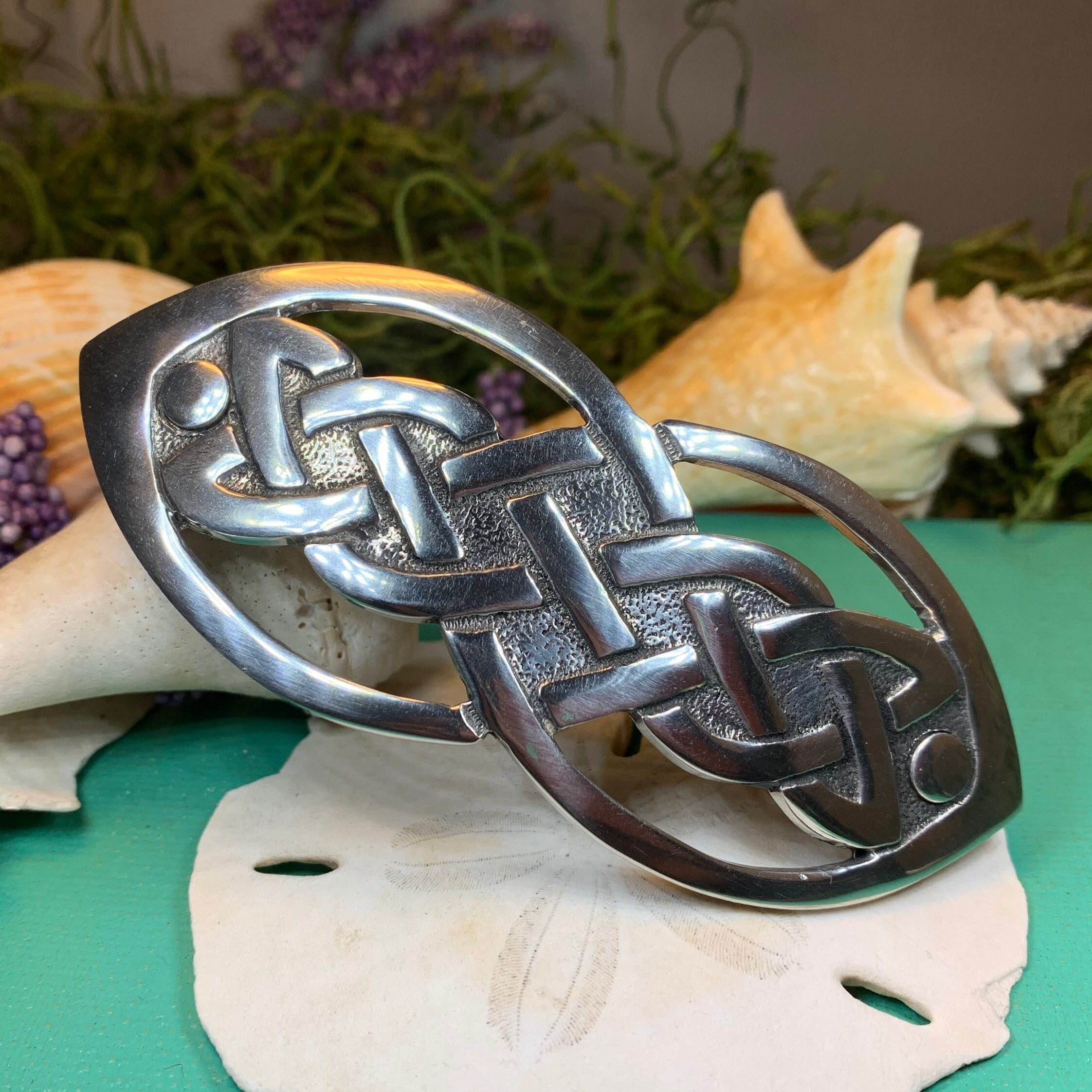 Amity Celtic Knot Hair Clip for Women