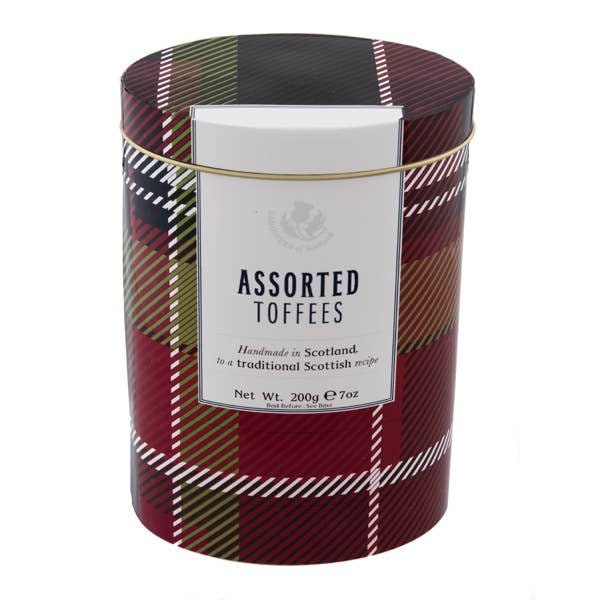 Scottish Toffee Tartan Tin