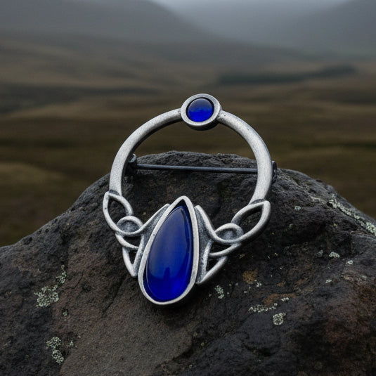 Fiona Celtic Knot Brooch - Handmade in Scotland
