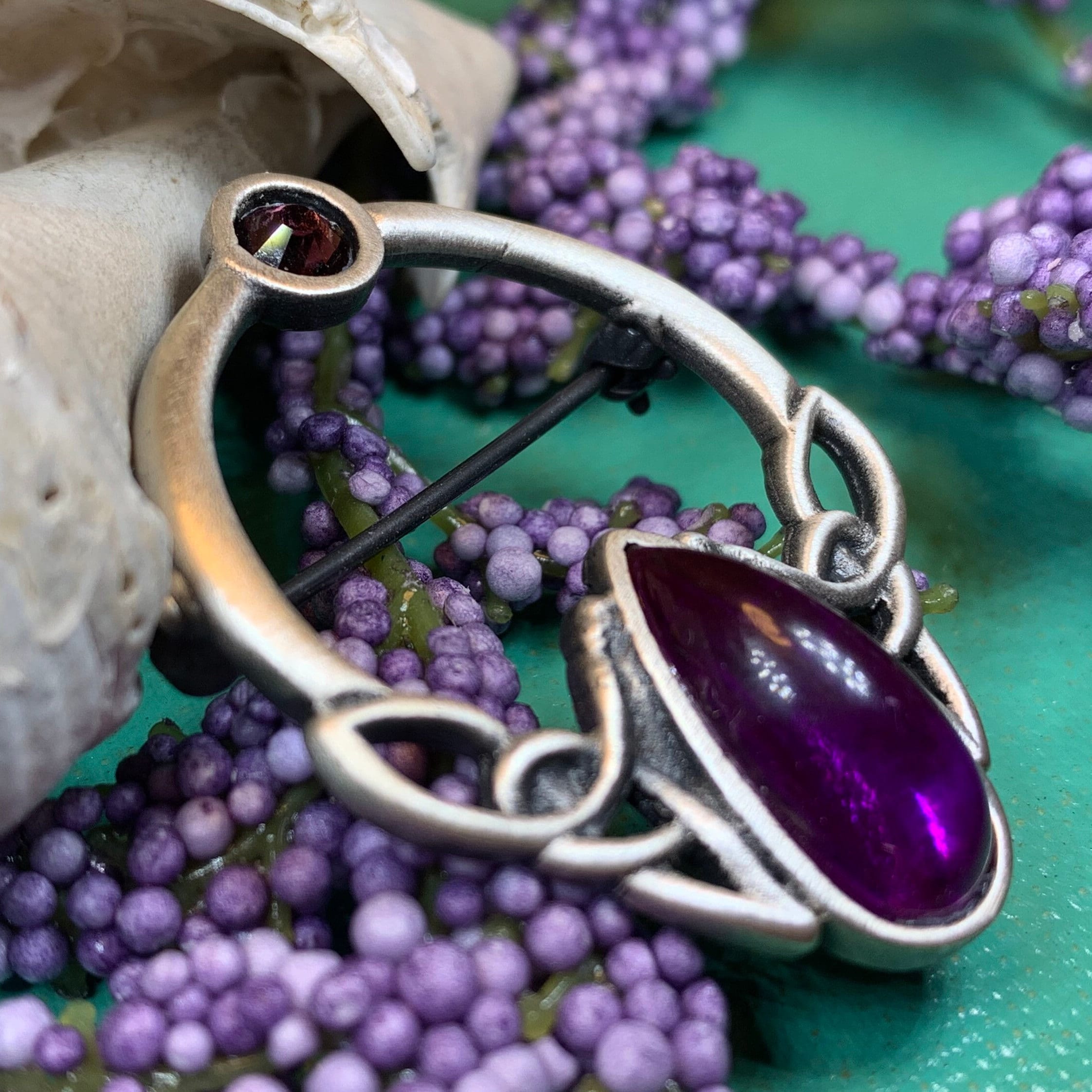 Fiona Celtic Knot Brooch - Handmade in Scotland