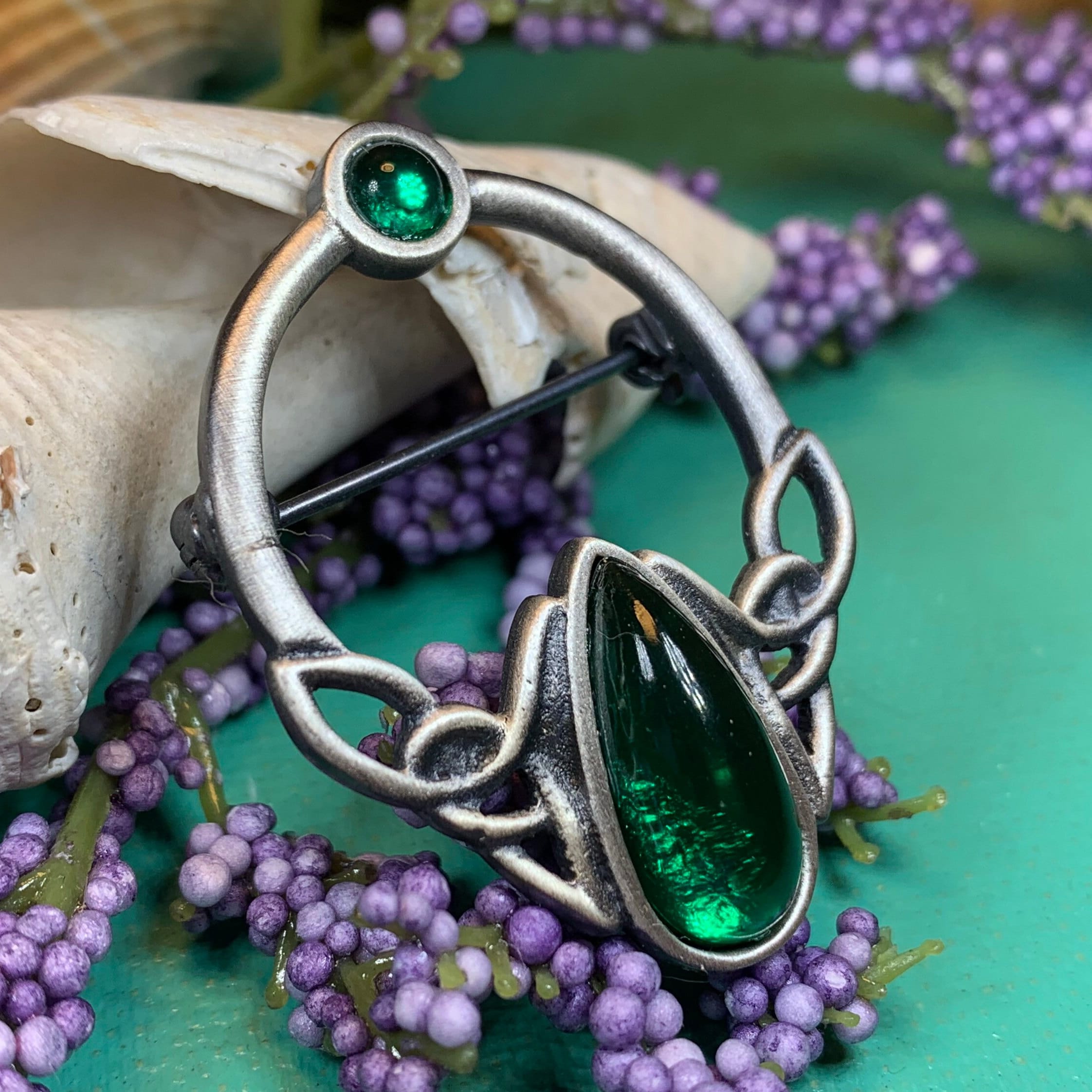 Fiona Celtic Knot Brooch - Handmade in Scotland
