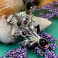 Montrose Thistle Brooch - Handmade in Scotland
