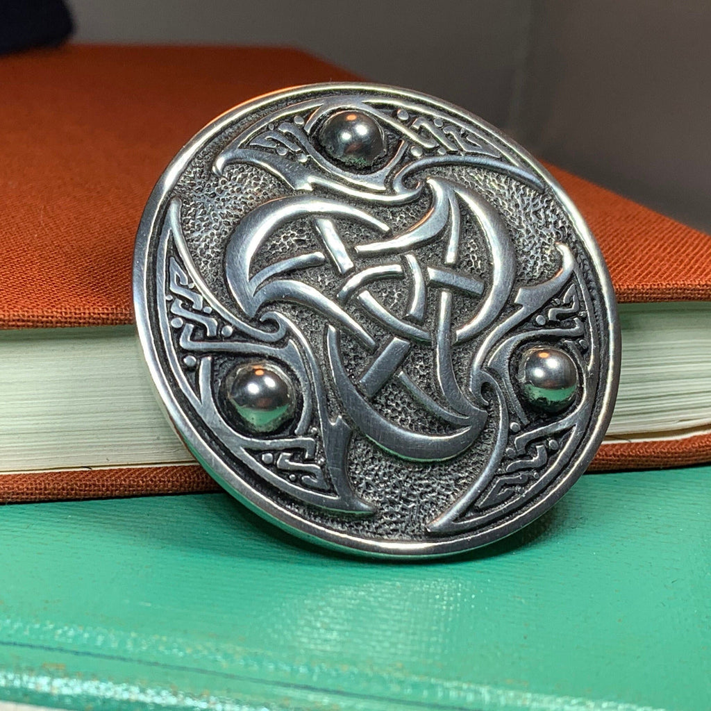 Pictish Celtic Knot Brooch - Handmade in Scotland
