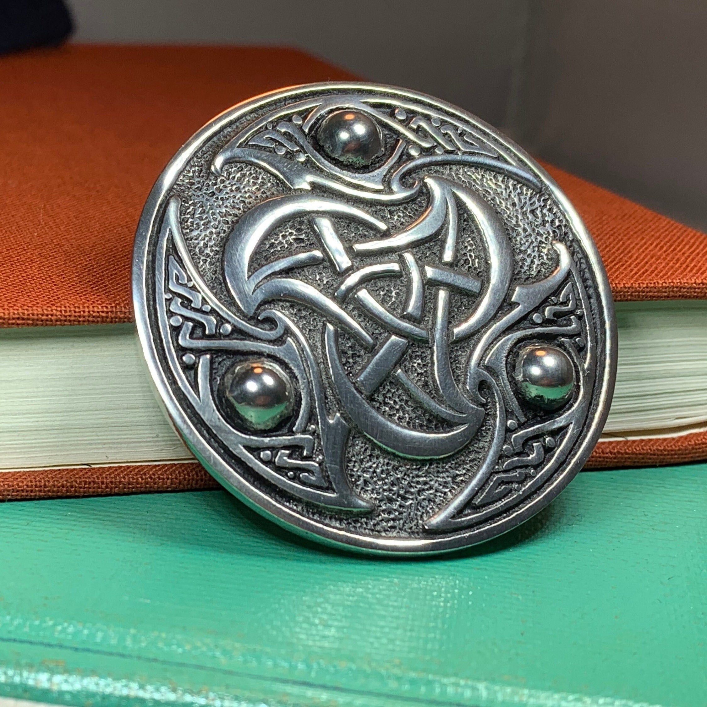 Pictish Celtic Knot Brooch - Handmade in Scotland