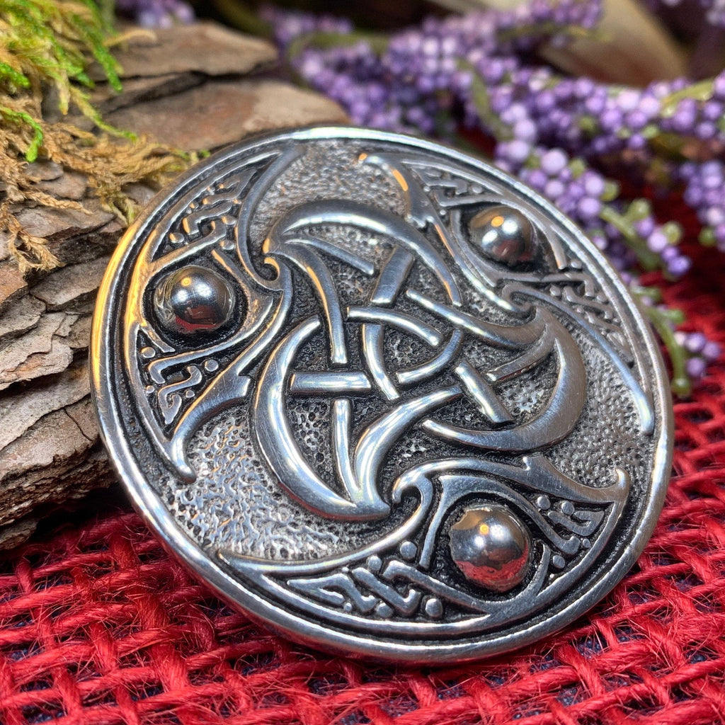 Pictish Celtic Knot Brooch - Handmade in Scotland