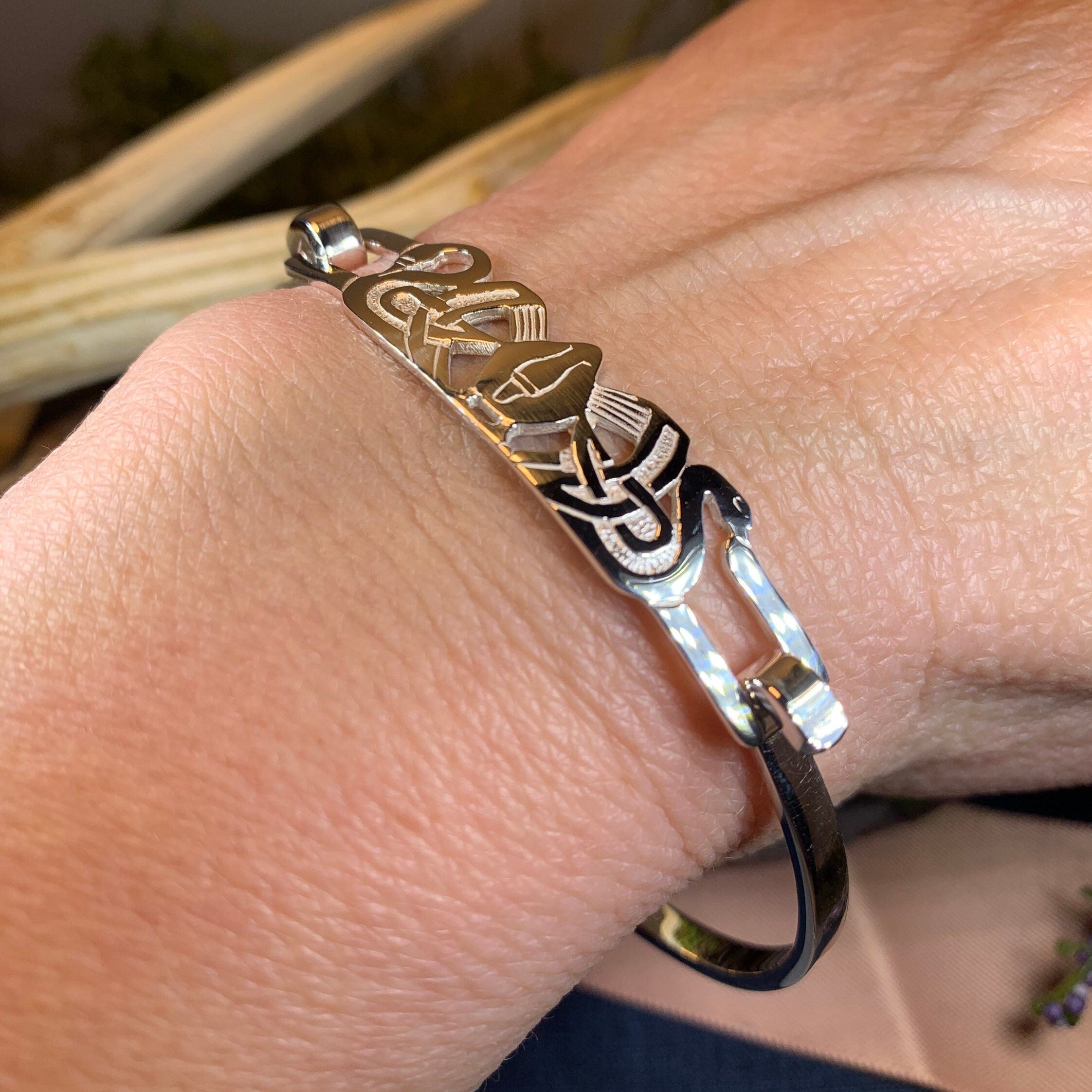 Norse Three Nornes Bracelet - Handmade in Scotland