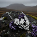 Forest Friend Squirrel Necklace - Handmade in Scotland