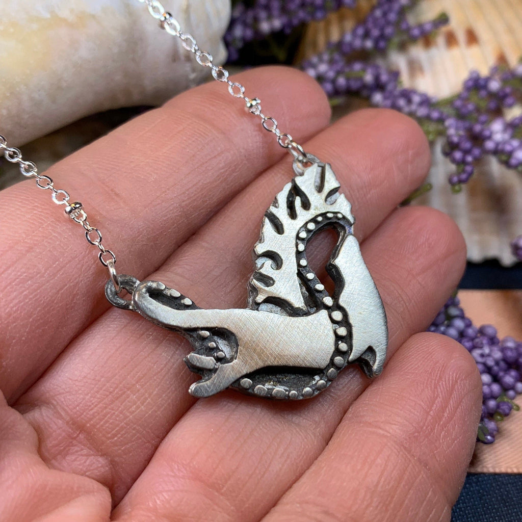Waterdancer Otter Necklace - Handmade in Scotland