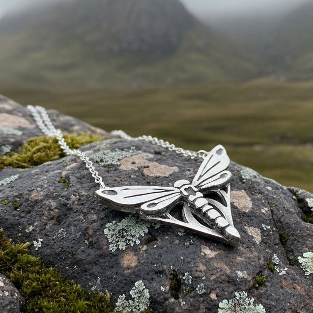 Riverdream Dragonfly Necklace - Handmade in Scotland