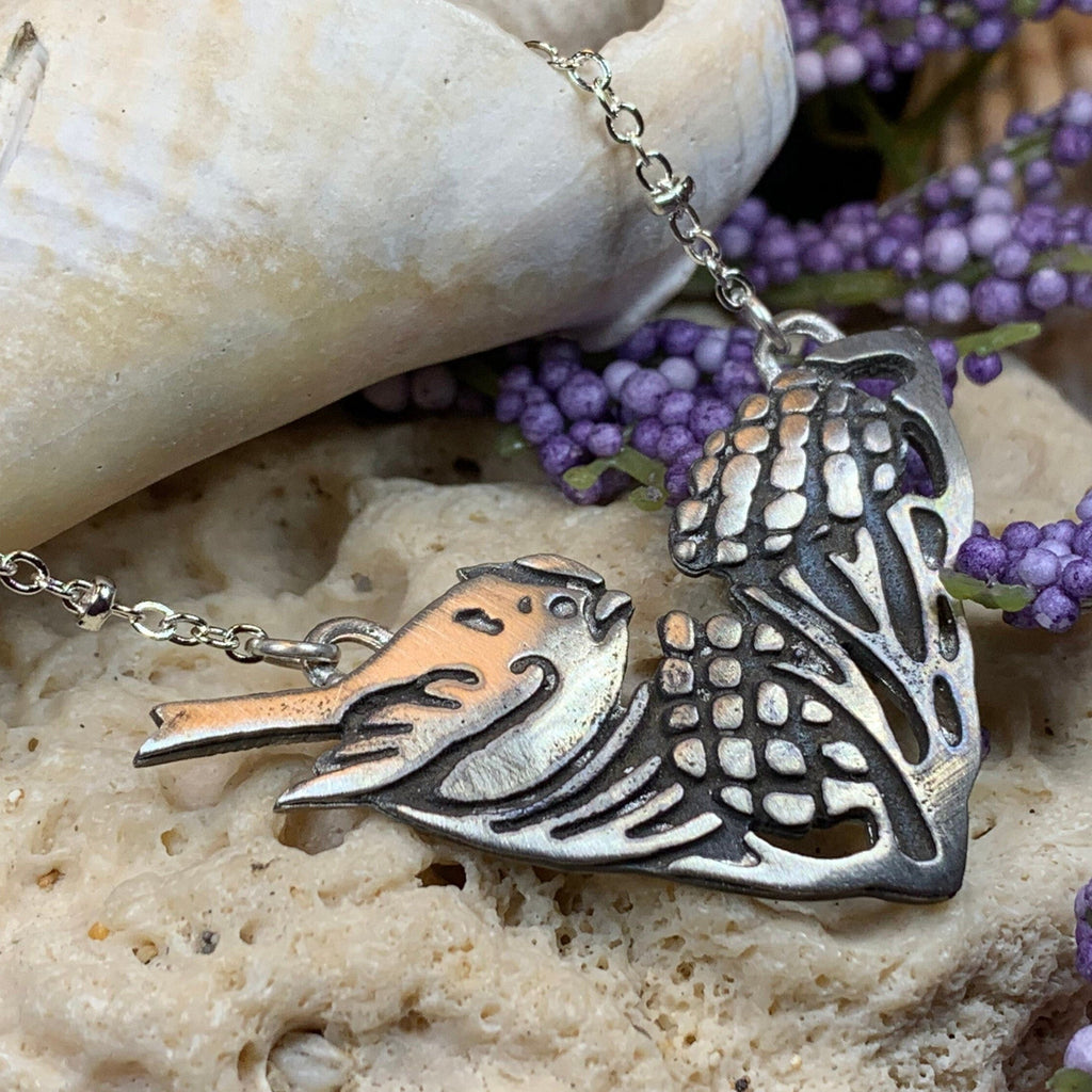 Songspinner Bird Necklace - Handmade in Scotland