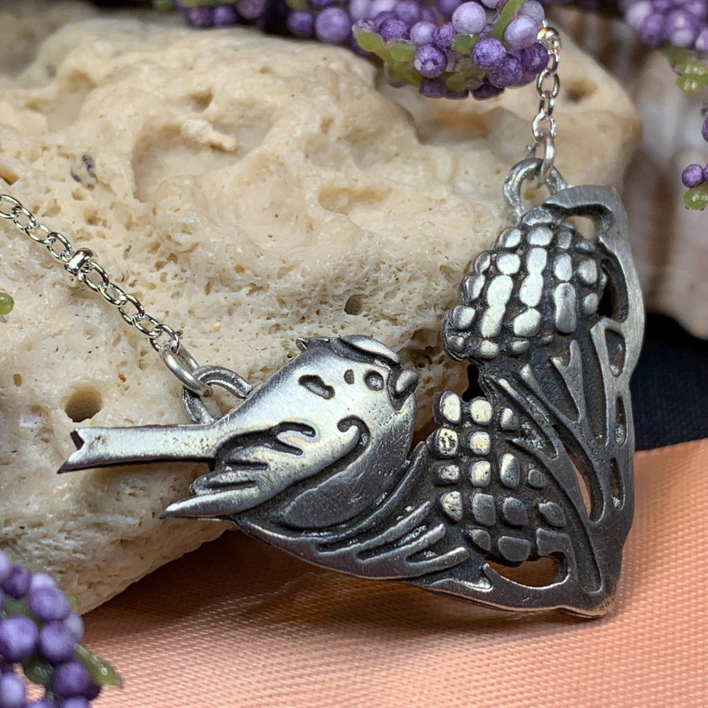 Songspinner Bird Necklace - Handmade in Scotland