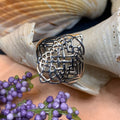 Corriander Celtic Knot Ring