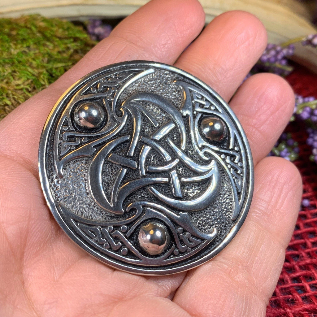 Pictish Celtic Knot Brooch - Handmade in Scotland