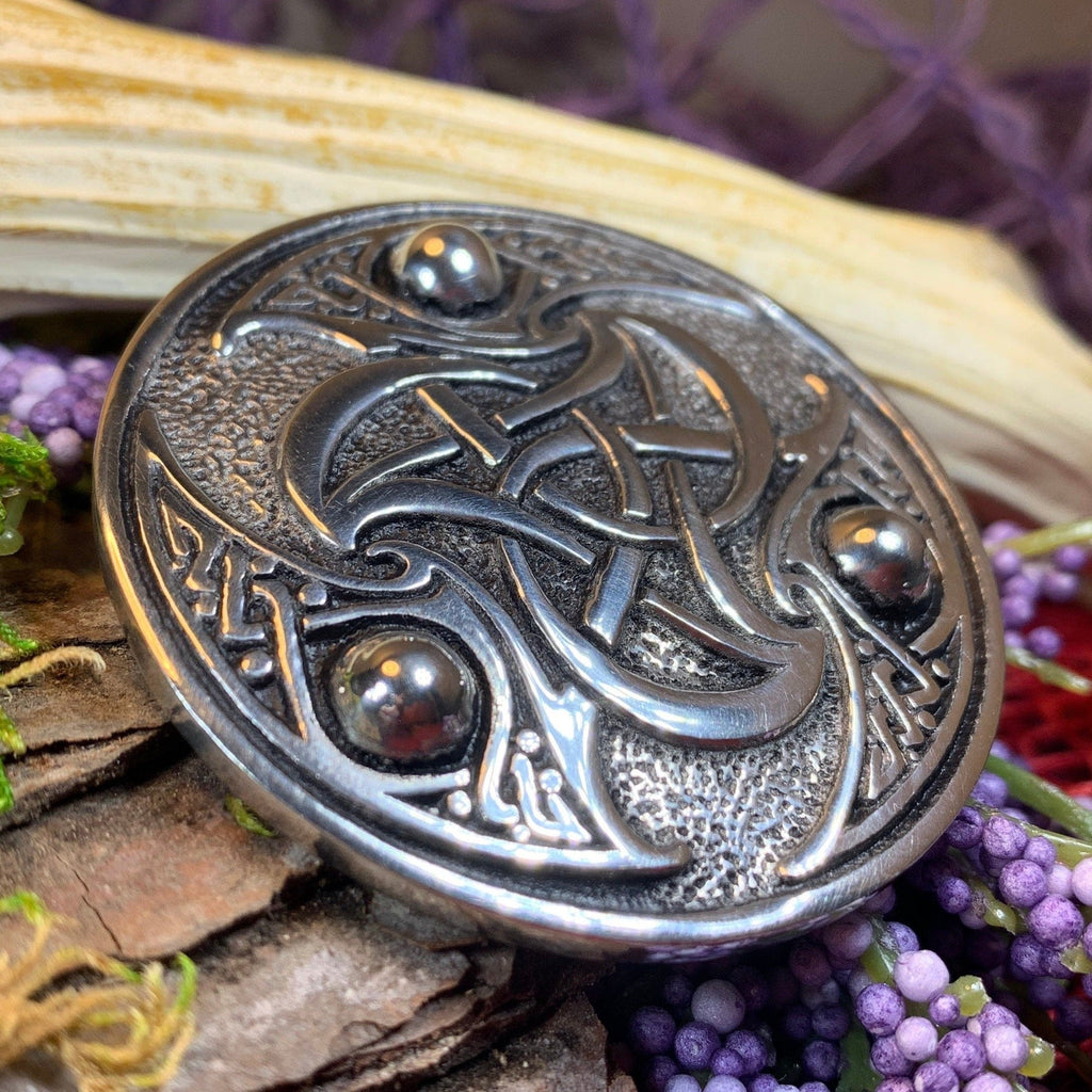 Pictish Celtic Knot Brooch - Handmade in Scotland