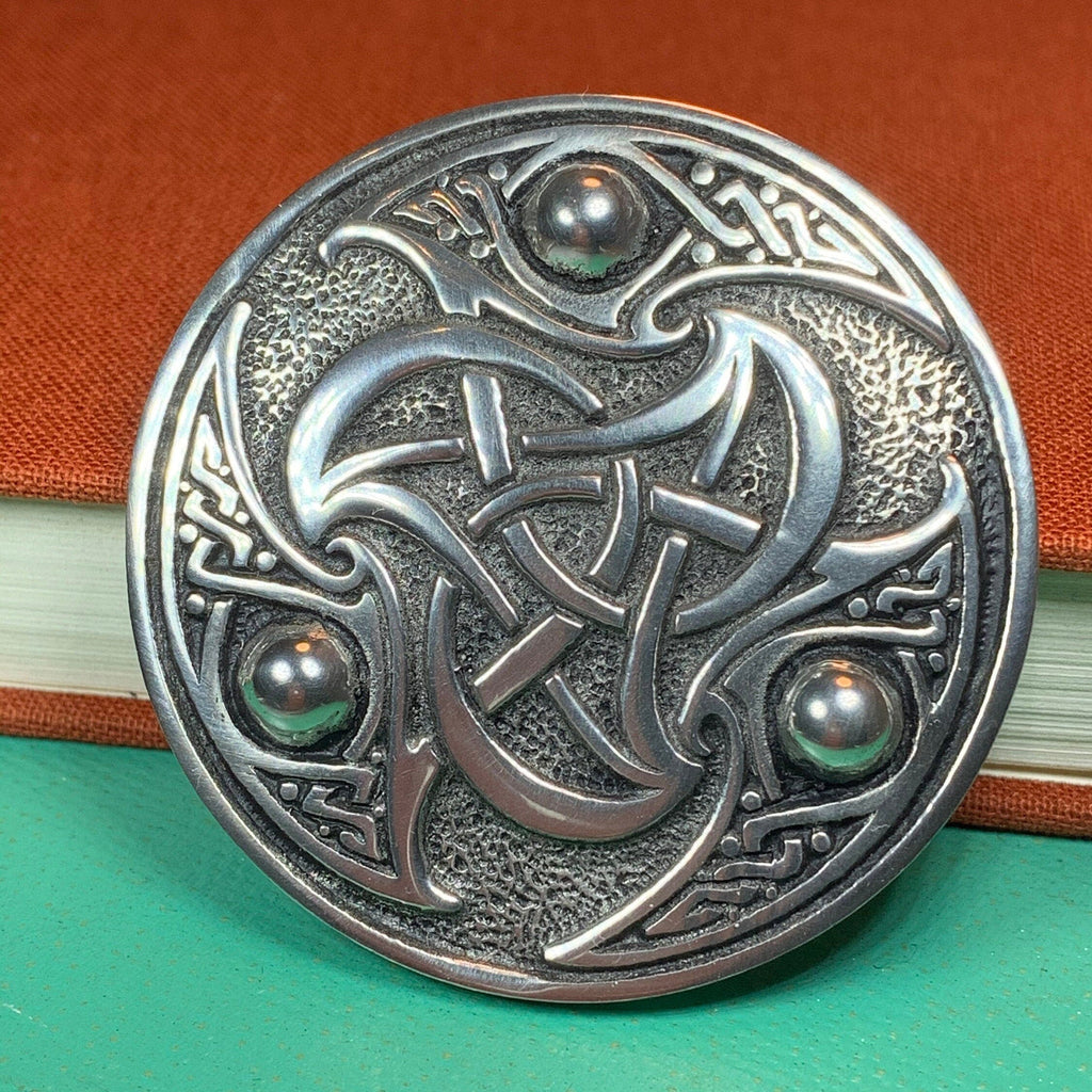 Pictish Celtic Knot Brooch - Handmade in Scotland