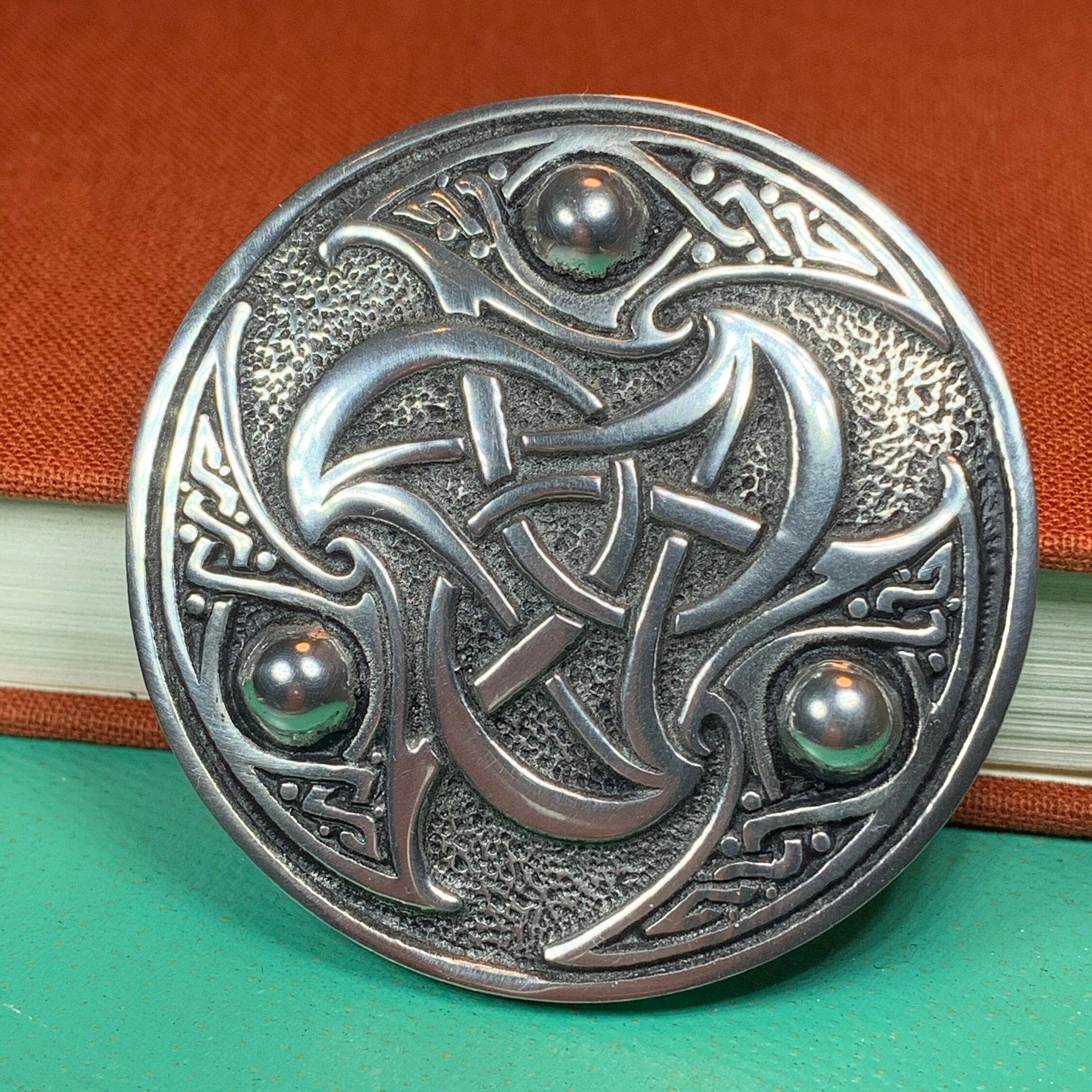 Pictish Celtic Knot Brooch - Handmade in Scotland