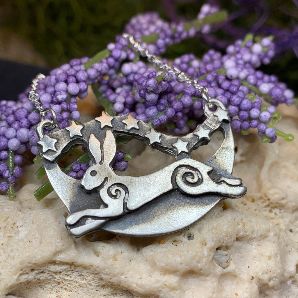 Skyrunner Rabbit Necklace - Handmade in Scotland
