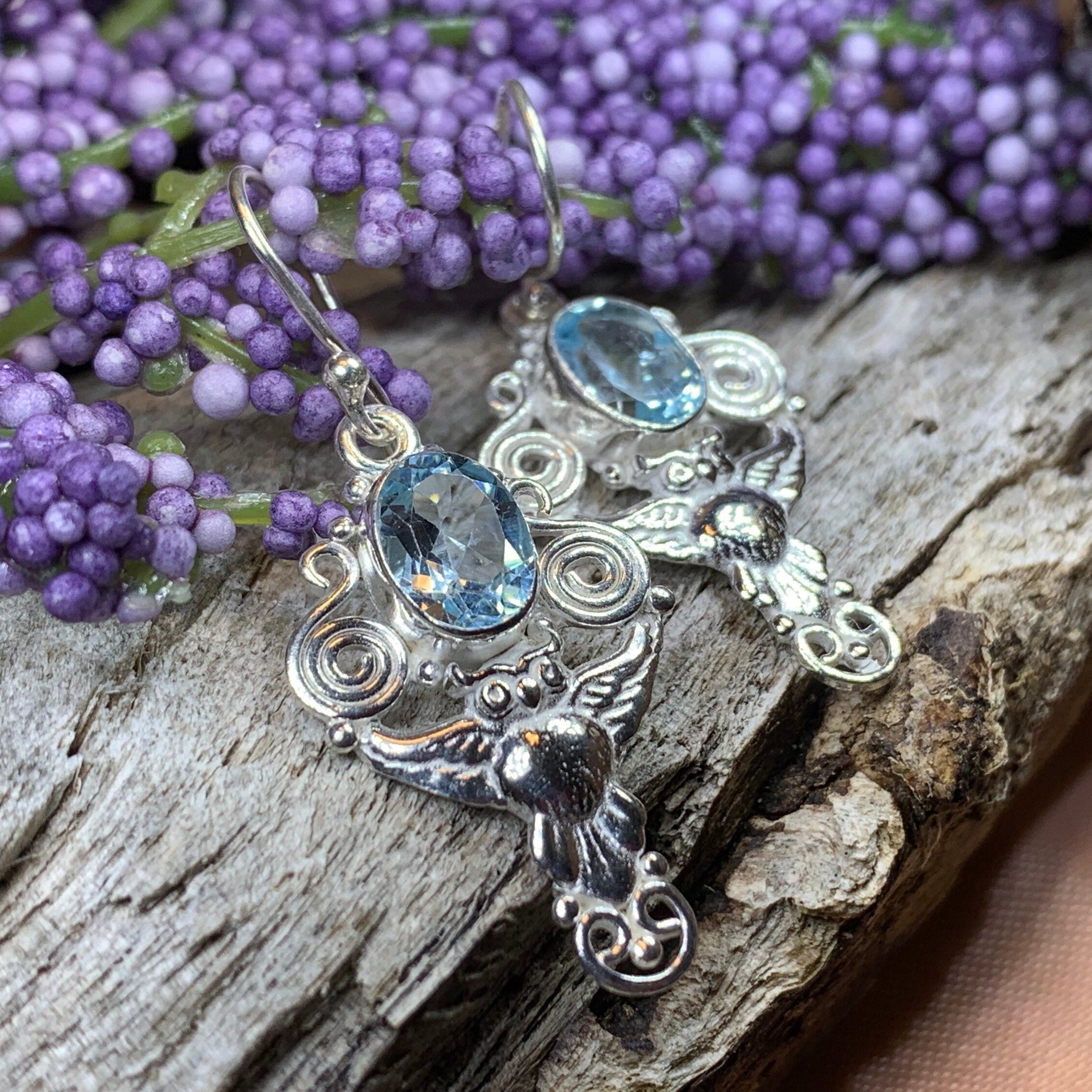 Summer Night Owl Earrings