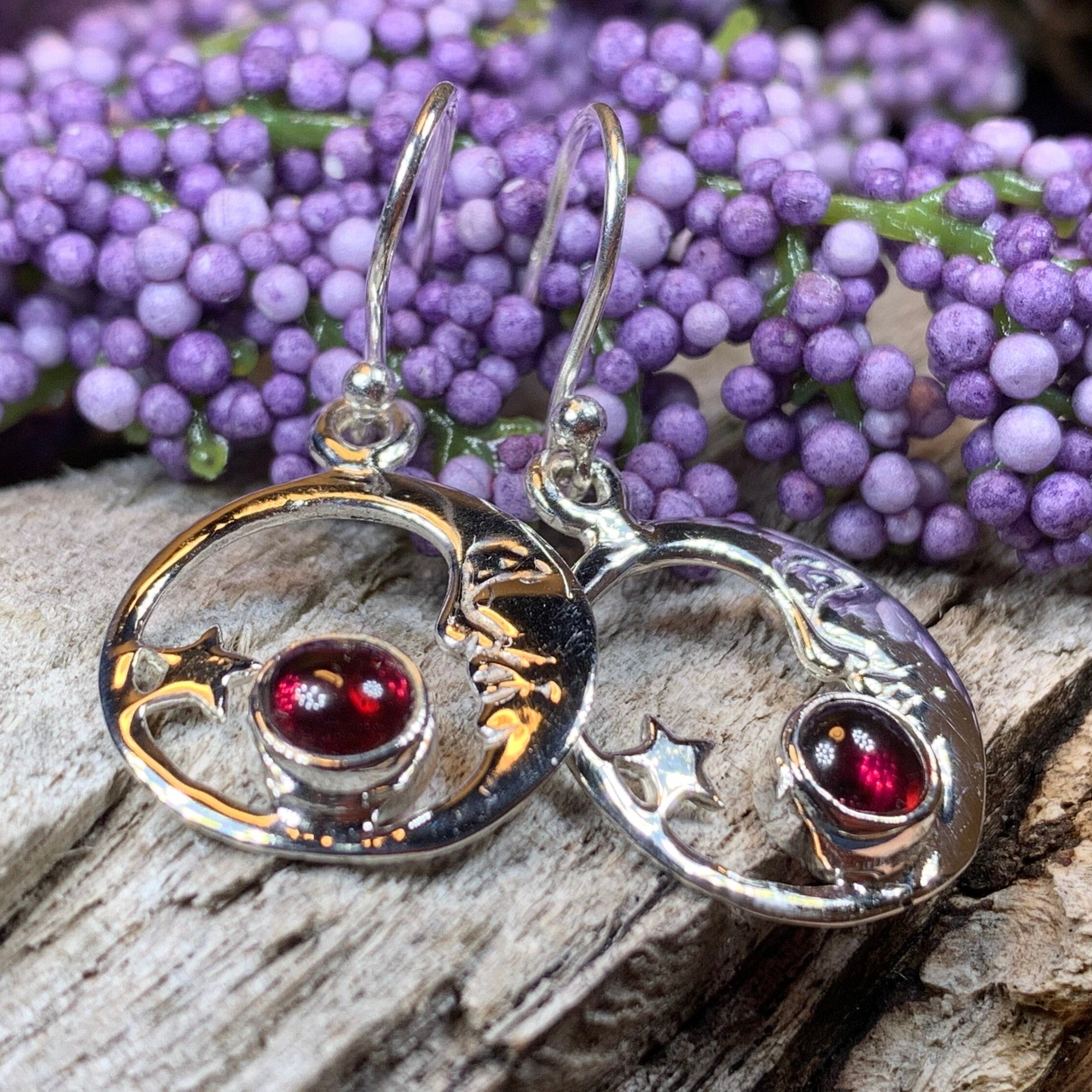 Serenade Crescent Moon Earrings