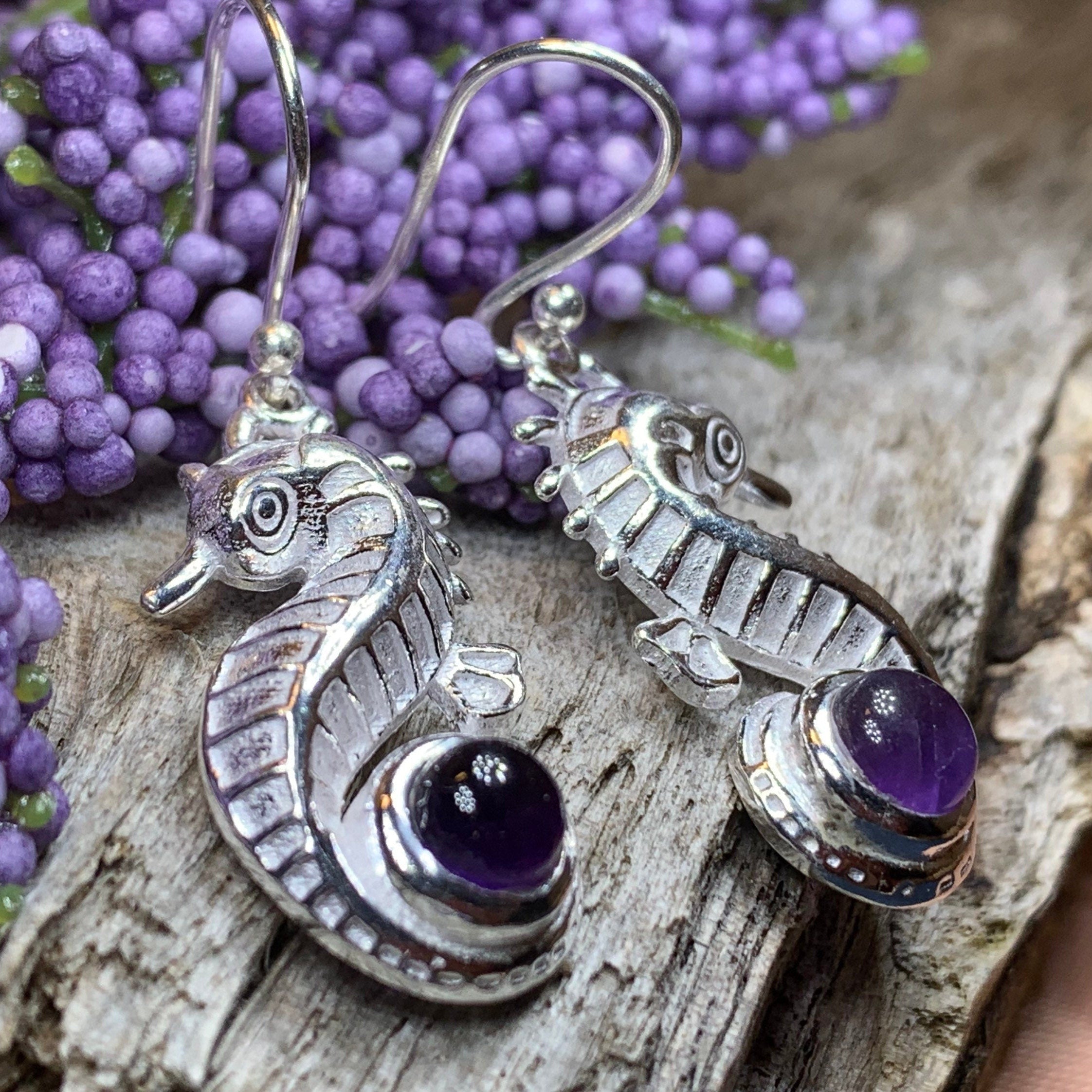 La Mer Seahorse Earrings