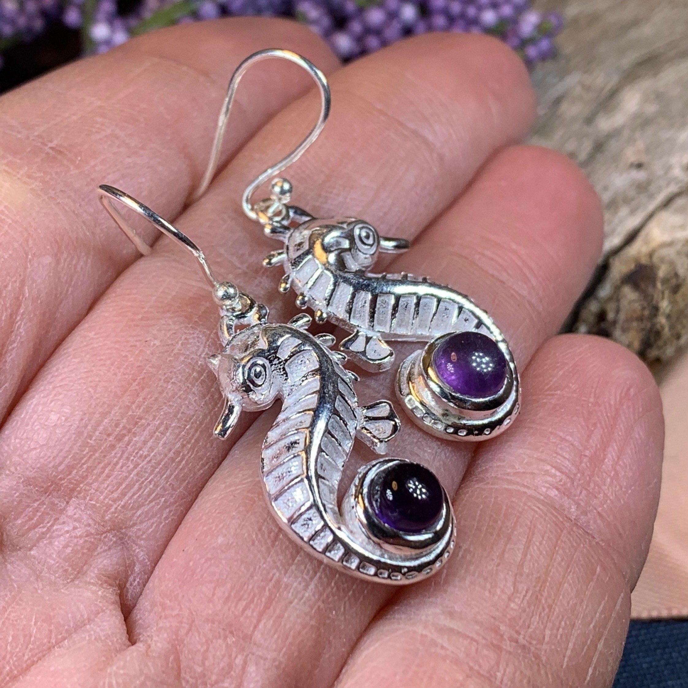La Mer Seahorse Earrings