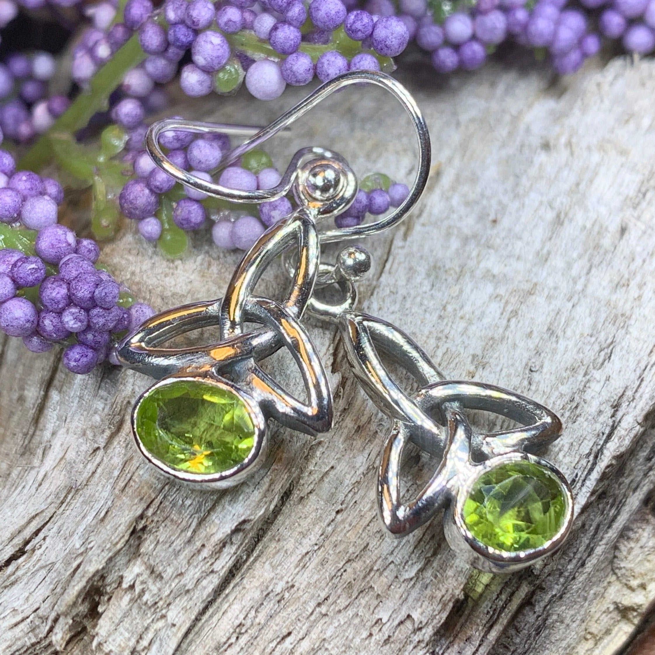 Jayden Celtic Trinity Knot Earrings