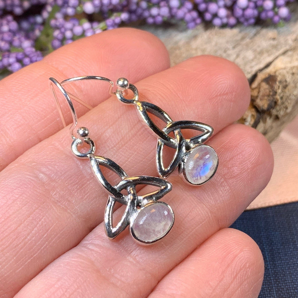 Jayden Celtic Trinity Knot Earrings