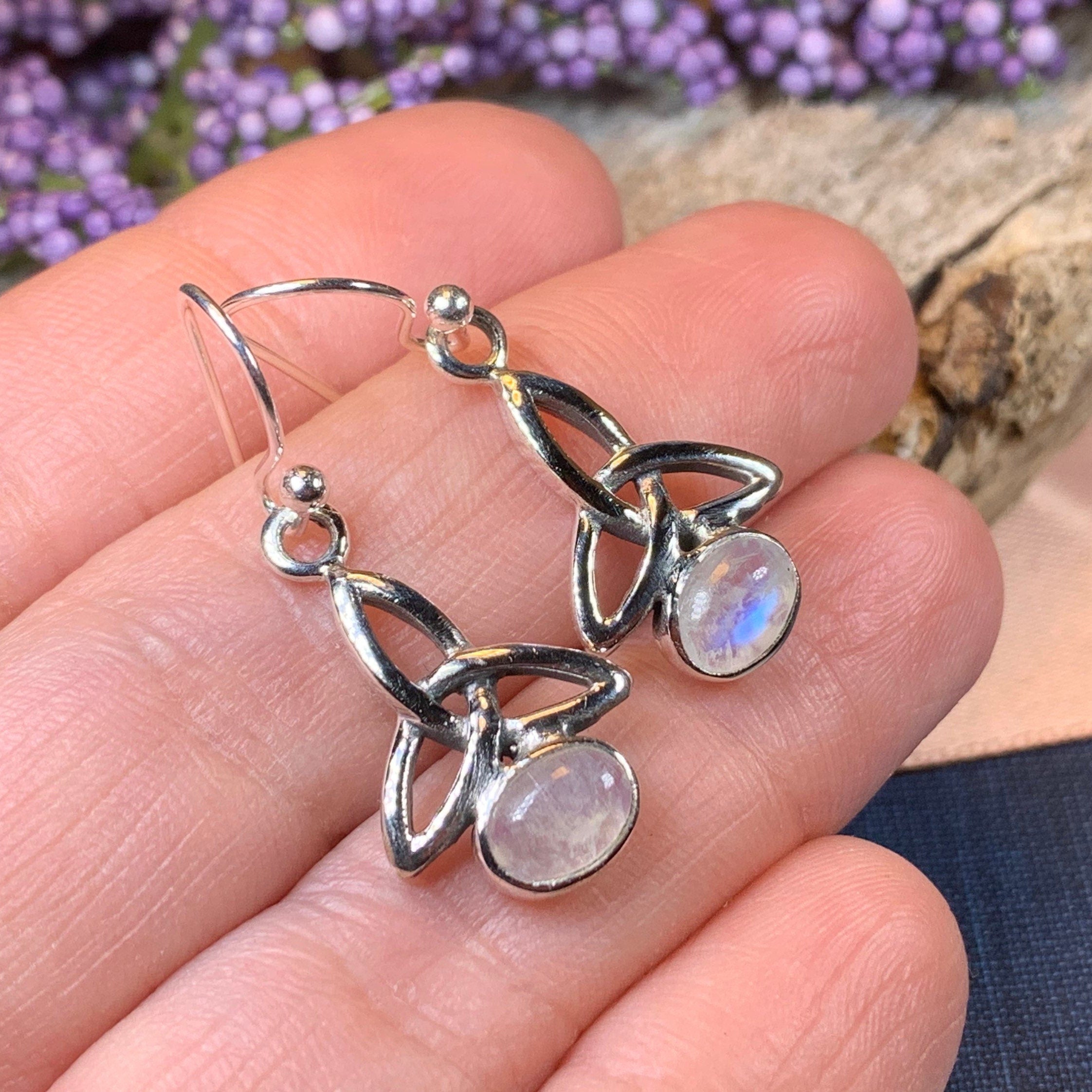 Jayden Celtic Trinity Knot Earrings