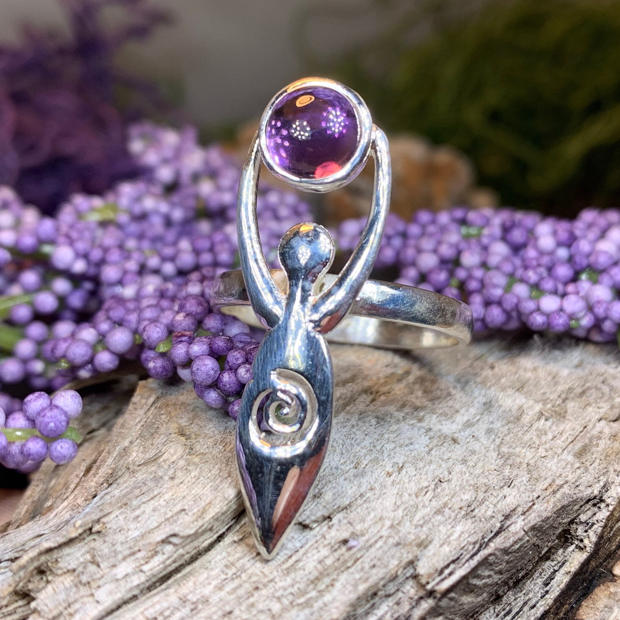 Celtic Danu Goddess Ring