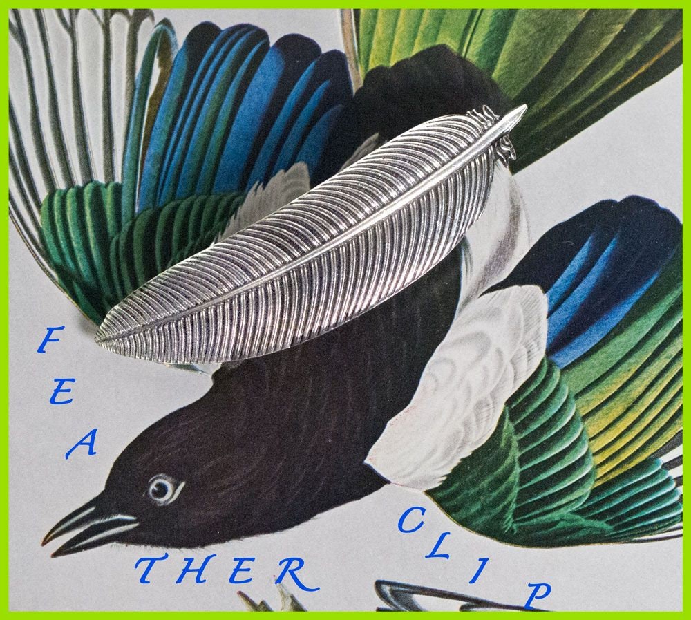 Lucky Feather Hair Clip for Women