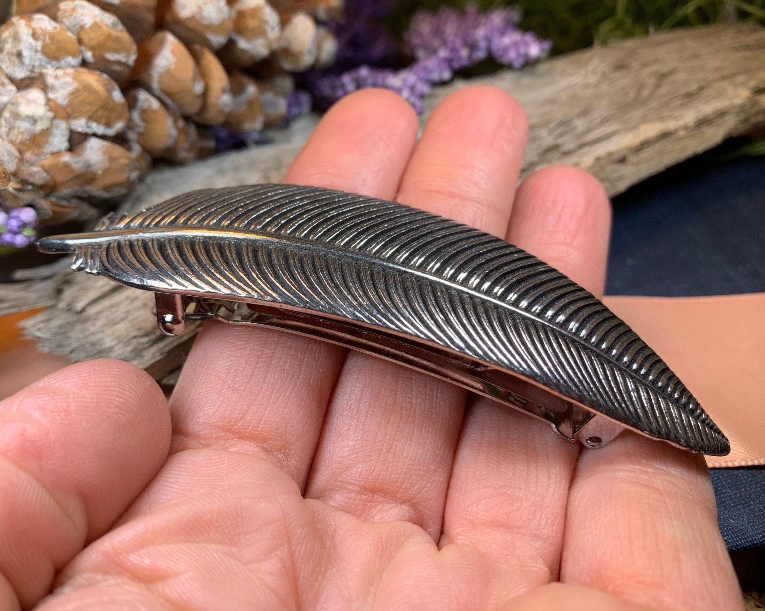Lucky Feather Hair Clip for Women