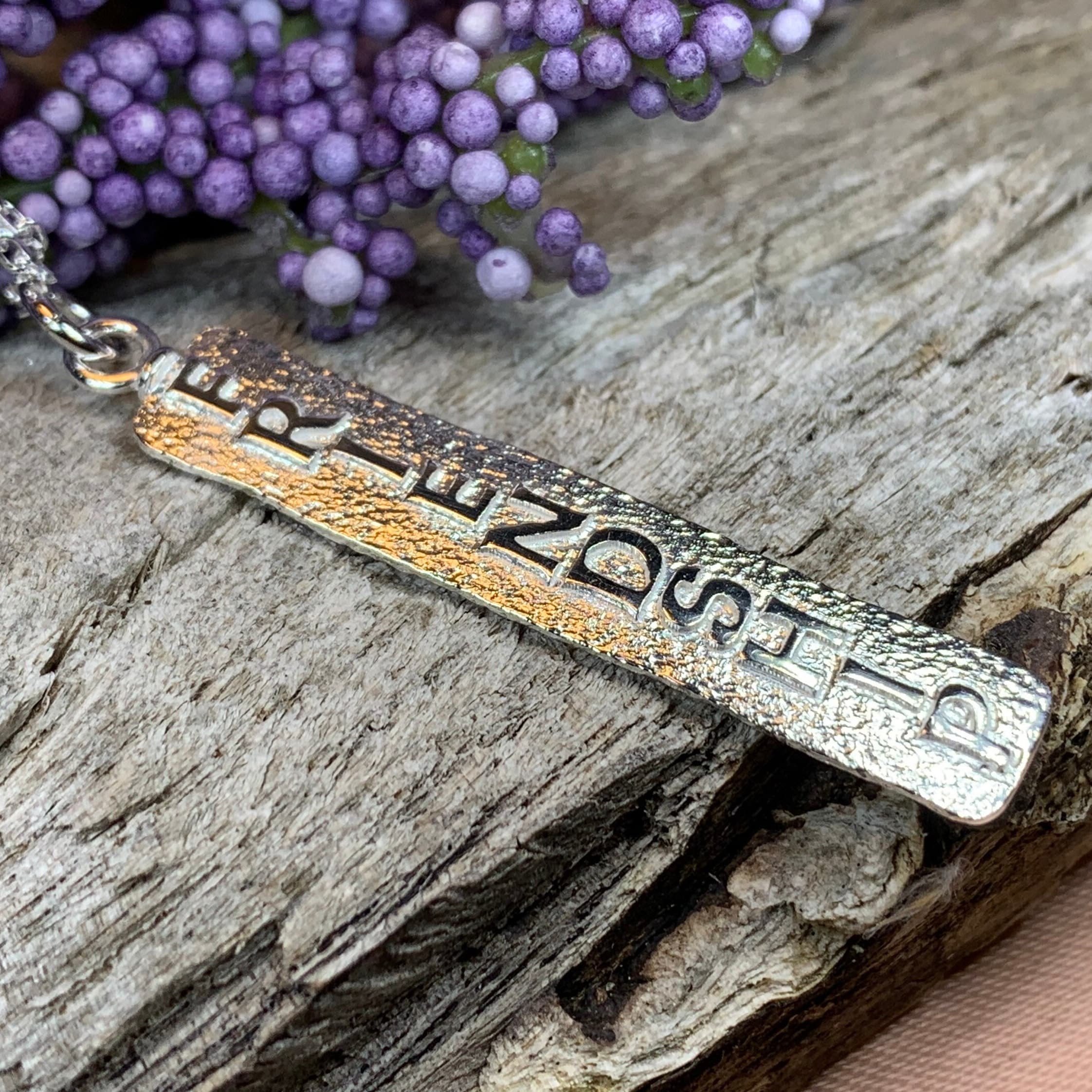 Irish Friendship Ogham Necklace - Made in Ireland