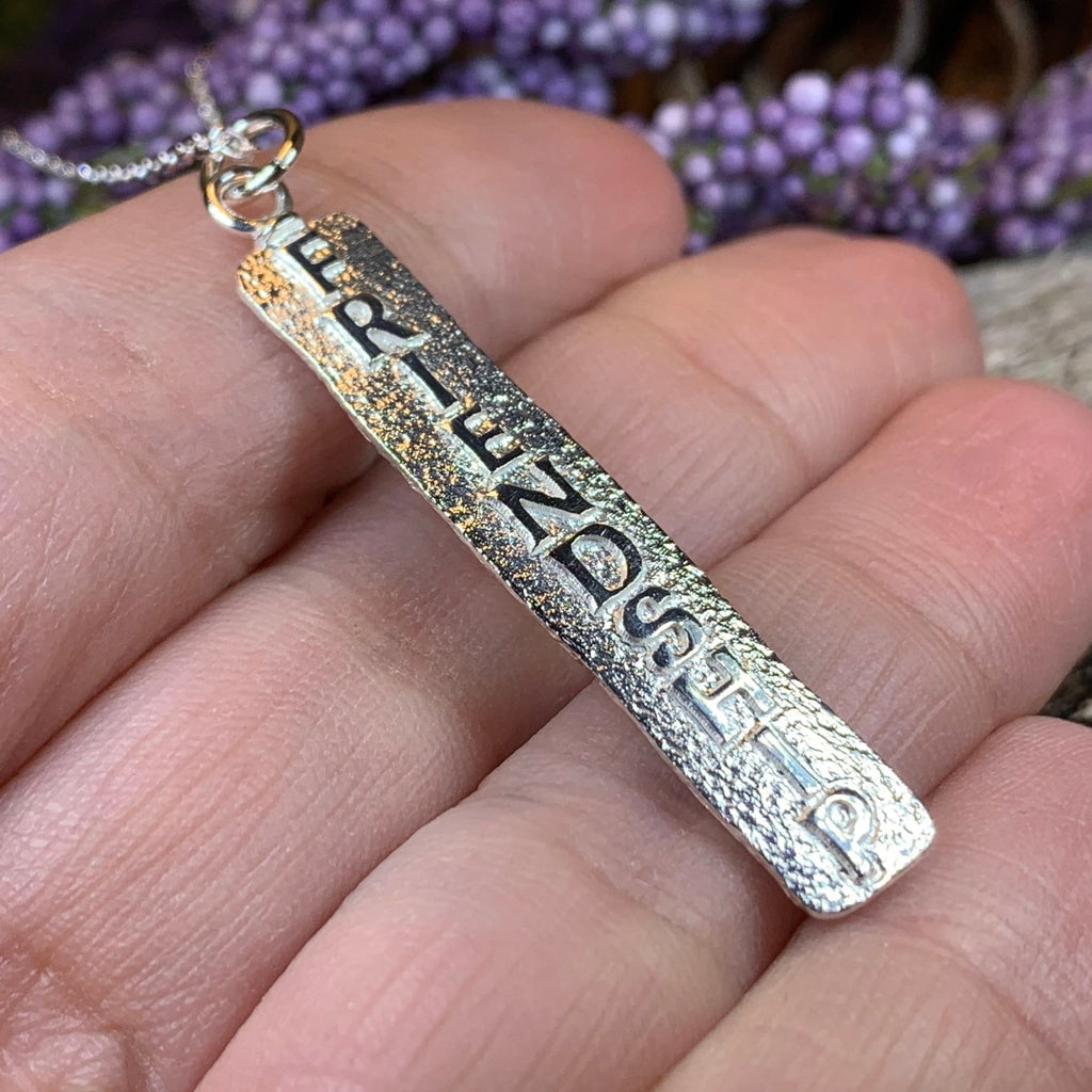Irish Friendship Ogham Necklace - Made in Ireland