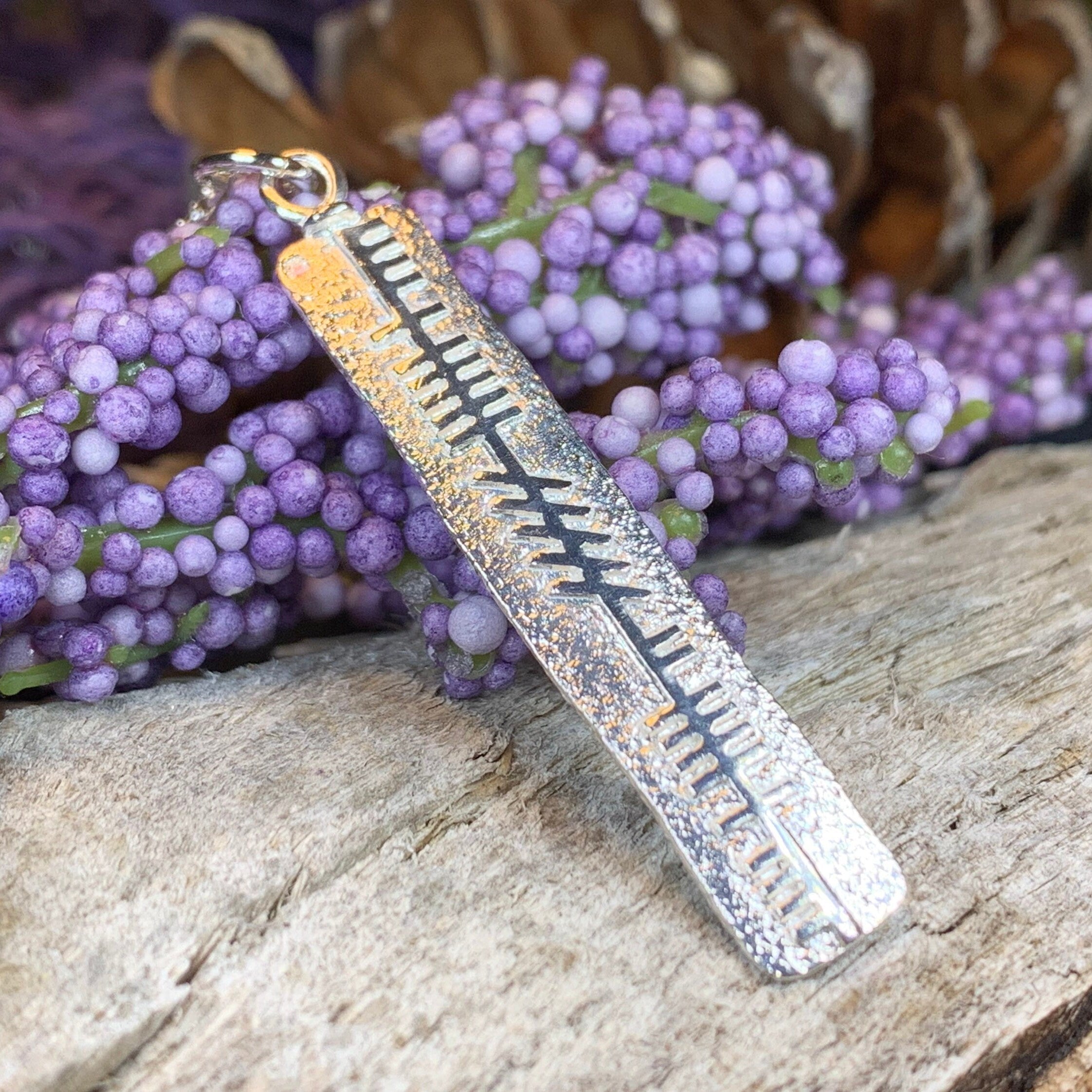 Irish Friendship Ogham Necklace - Made in Ireland